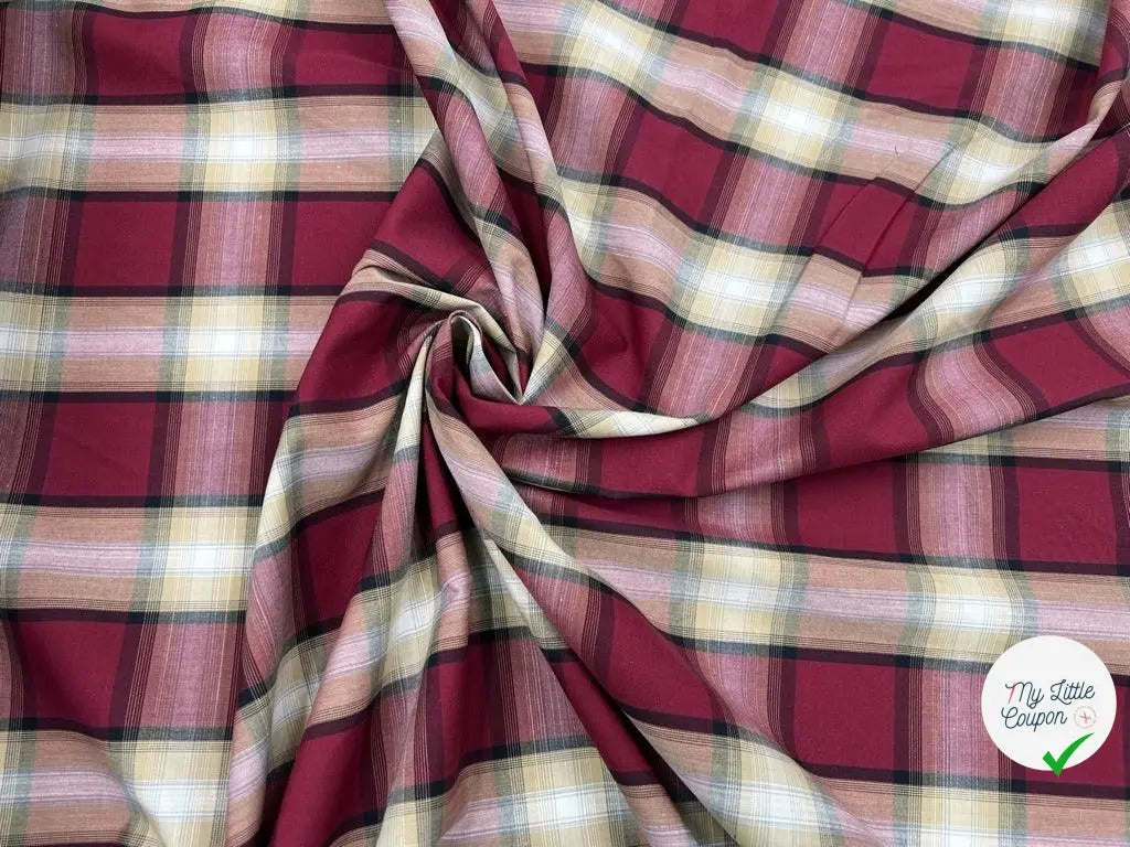 TISSU CHEMISE K-RHO - My Little Coupon - tissu - coudre