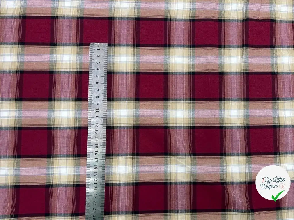 TISSU CHEMISE K-RHO - My Little Coupon - tissu - coudre