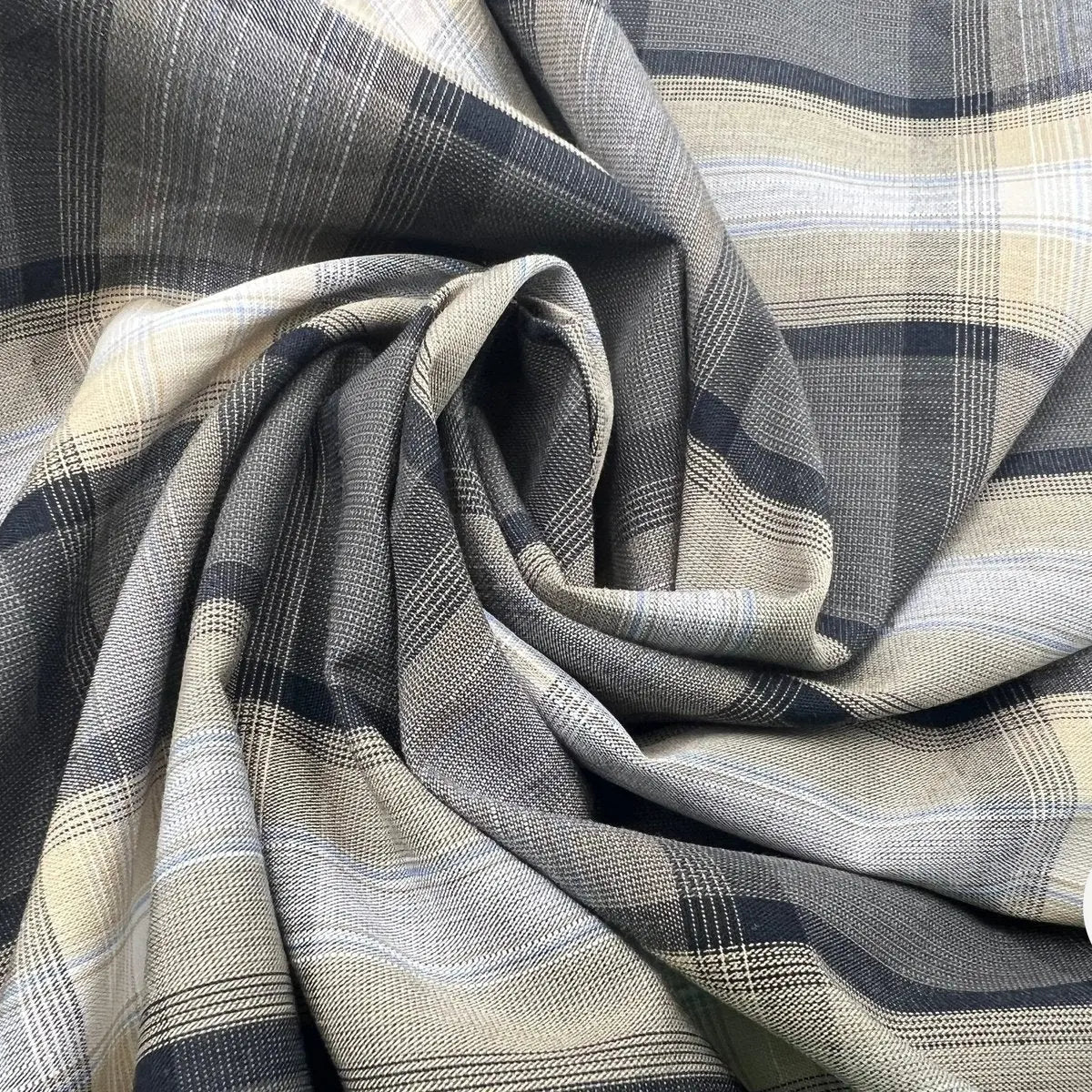 TISSU CHEMISE OLD FASHION - My Little Coupon - tissu - coudre