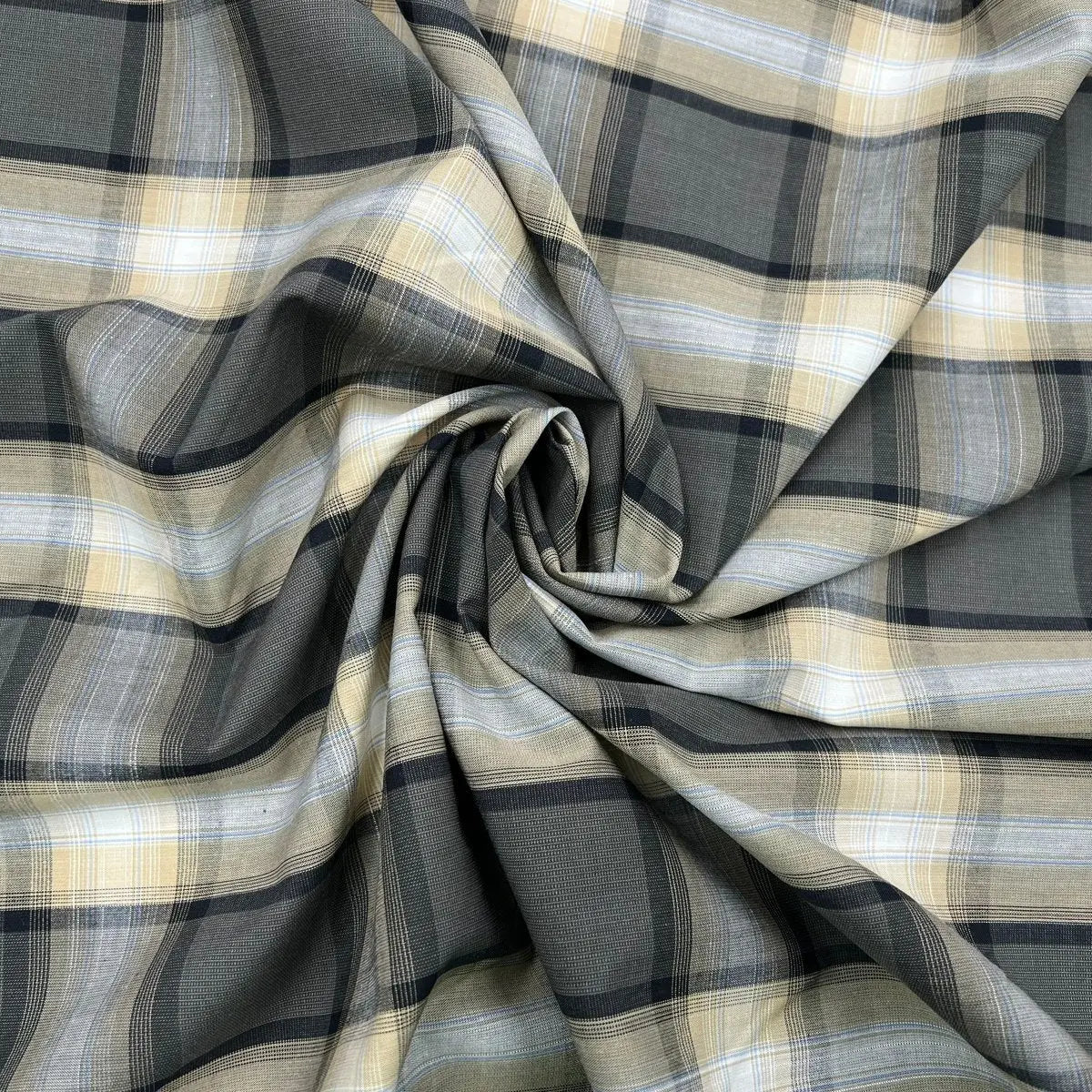 TISSU CHEMISE OLD FASHION - My Little Coupon - tissu - coudre