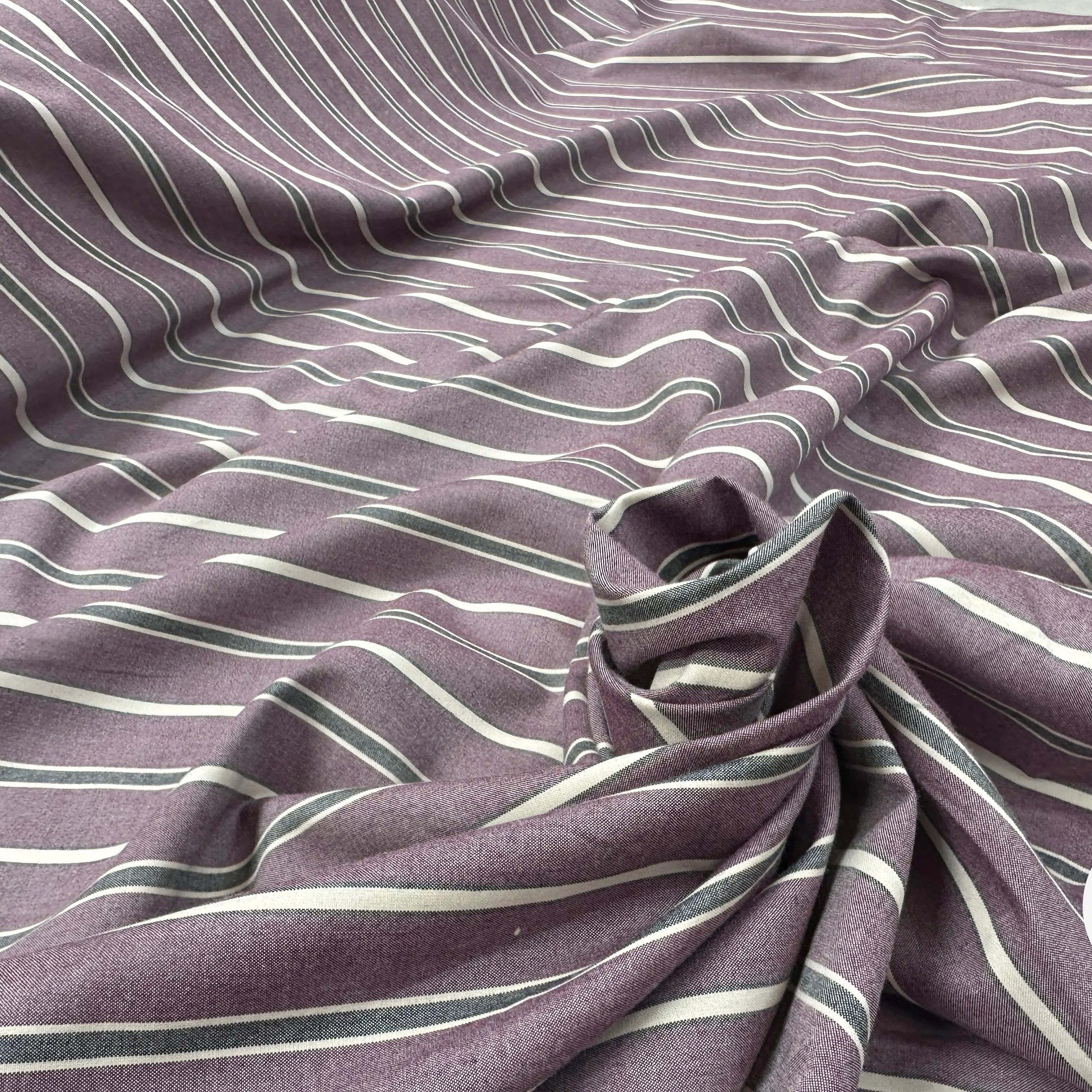 TISSU CHEMISE RAYURES SERTIES MSO