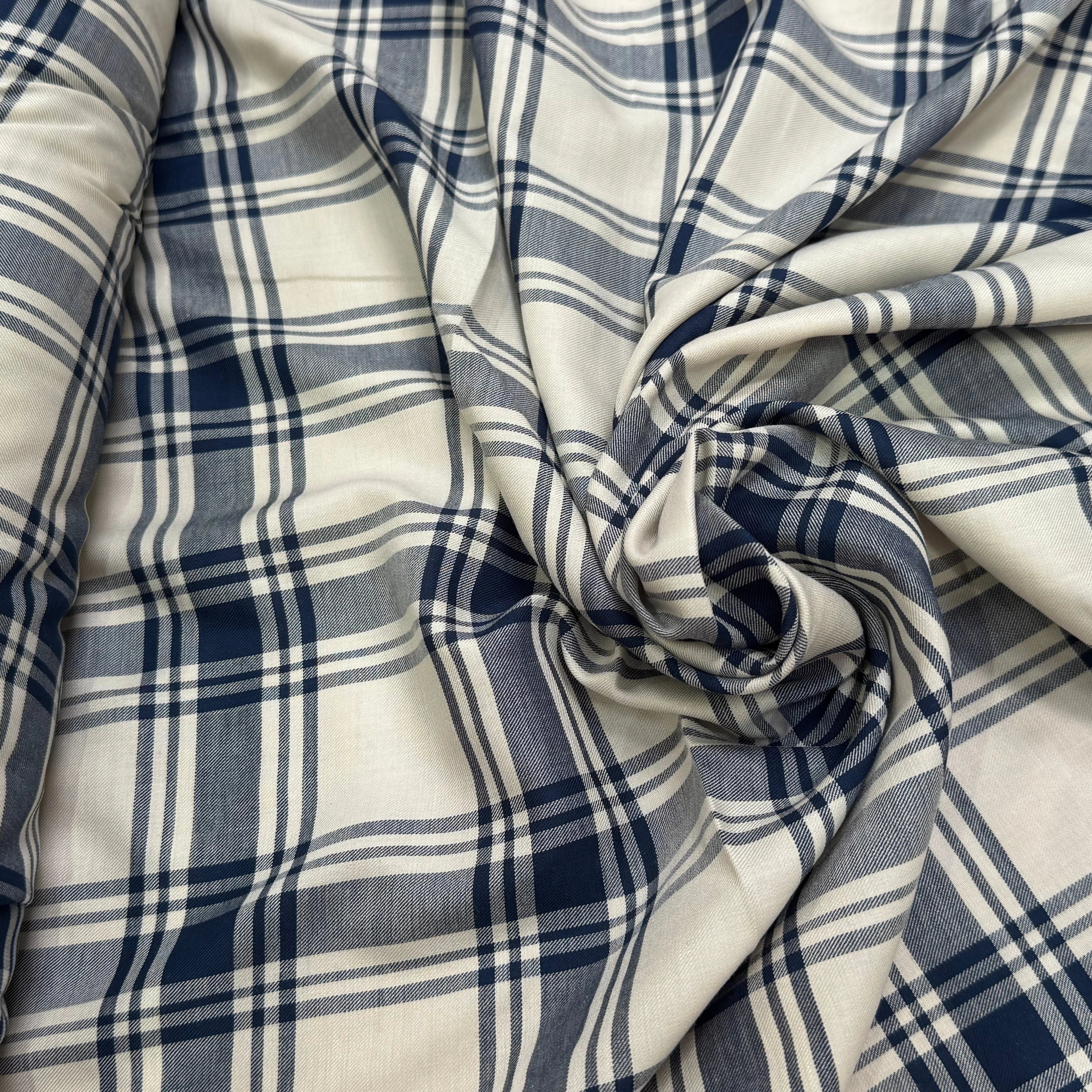 TISSU CHEMISE SUBTILE FALL JAPAN 1 NAVY BEIGE - My Little Coupon