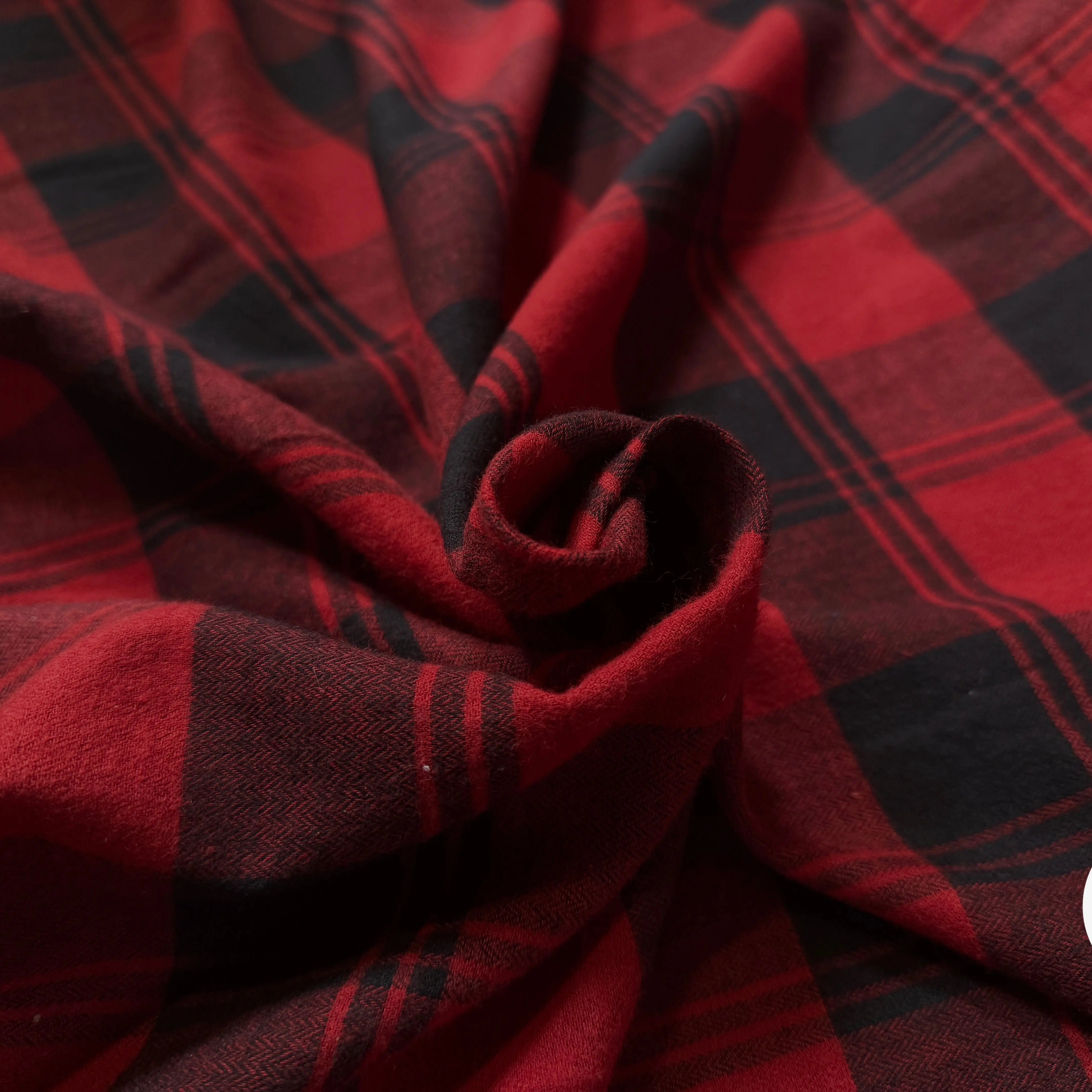 TISSU CHEMISE TRAPPEUR ECOSSAIS COTON JAPONAIS TAKIYHO - My Little Coupon