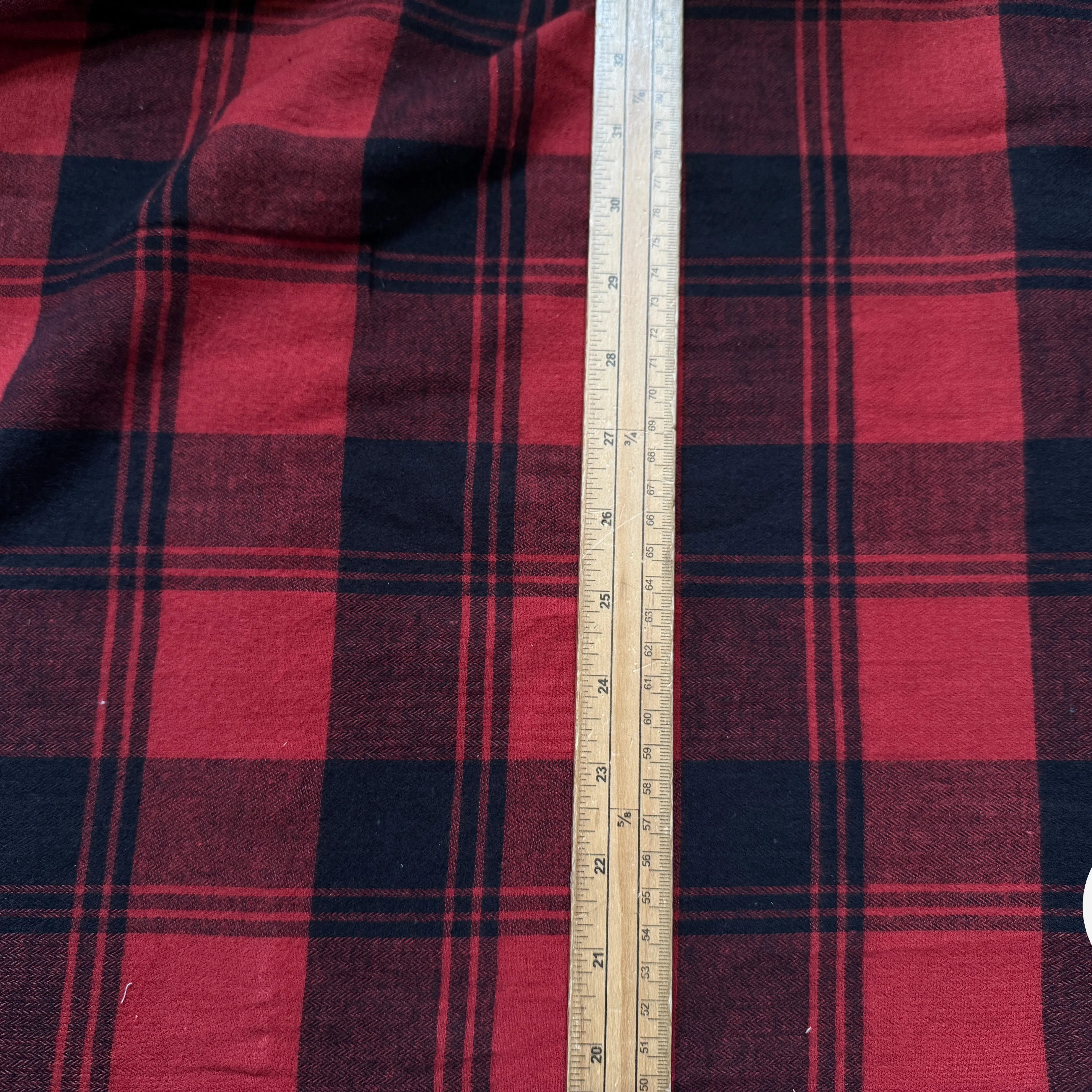 TISSU CHEMISE TRAPPEUR ECOSSAIS COTON JAPONAIS TAKIYHO - My Little Coupon