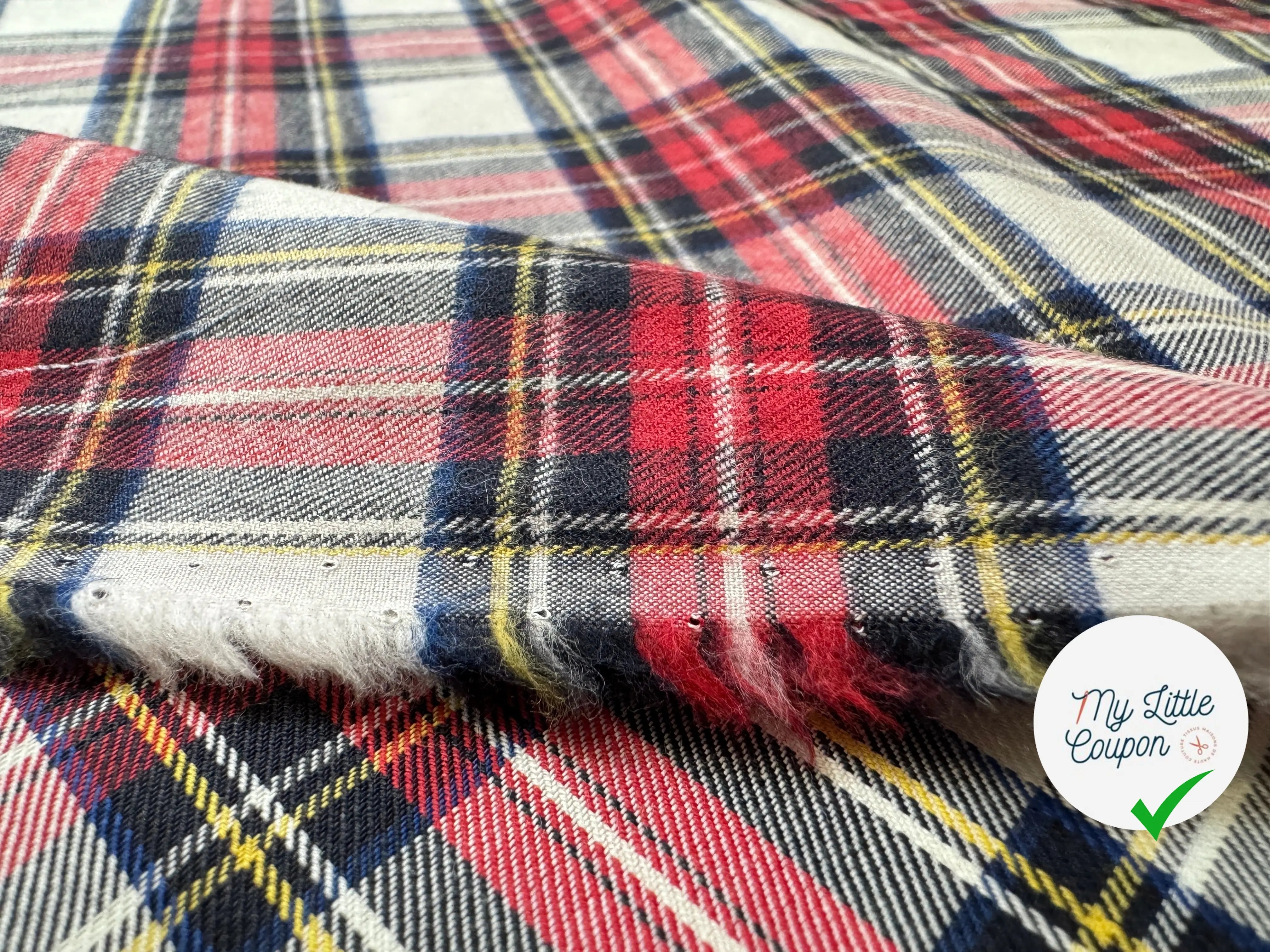 TISSU CHEMISE TRAPPEUR WARWICK THOMAS MASON - My Little Coupon