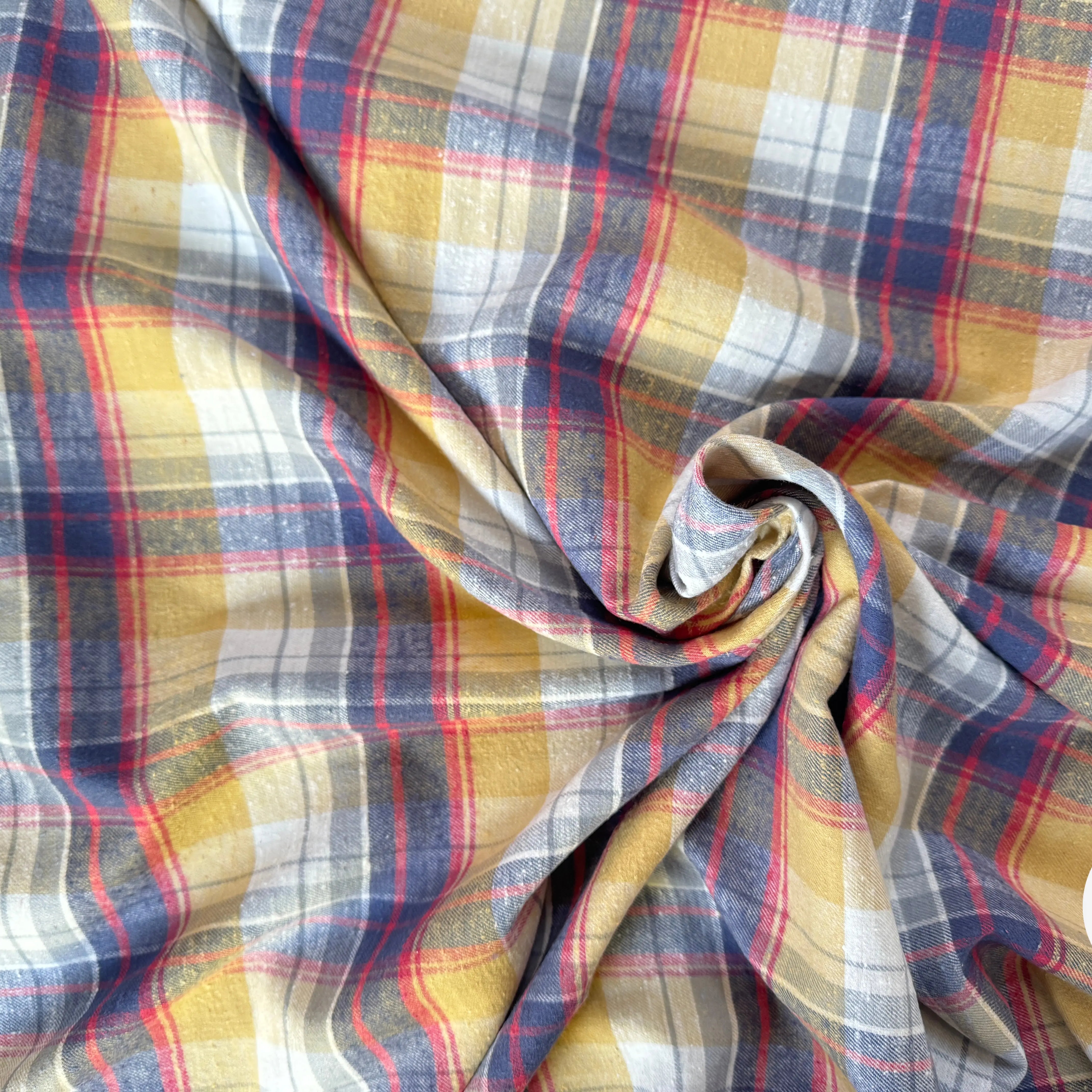 TISSU CHEMISE TRAPPEUR (FLANELETTE) SERGÉE - My Little Coupon