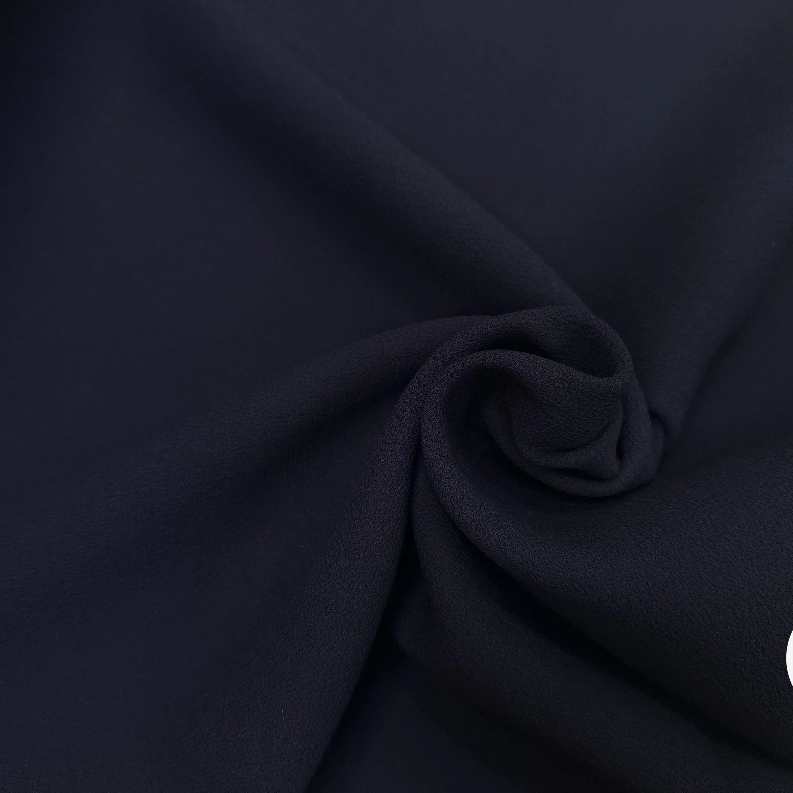 TISSU CONTRECOLLÉ LAINE VIERGE NAVY MLC INTERN