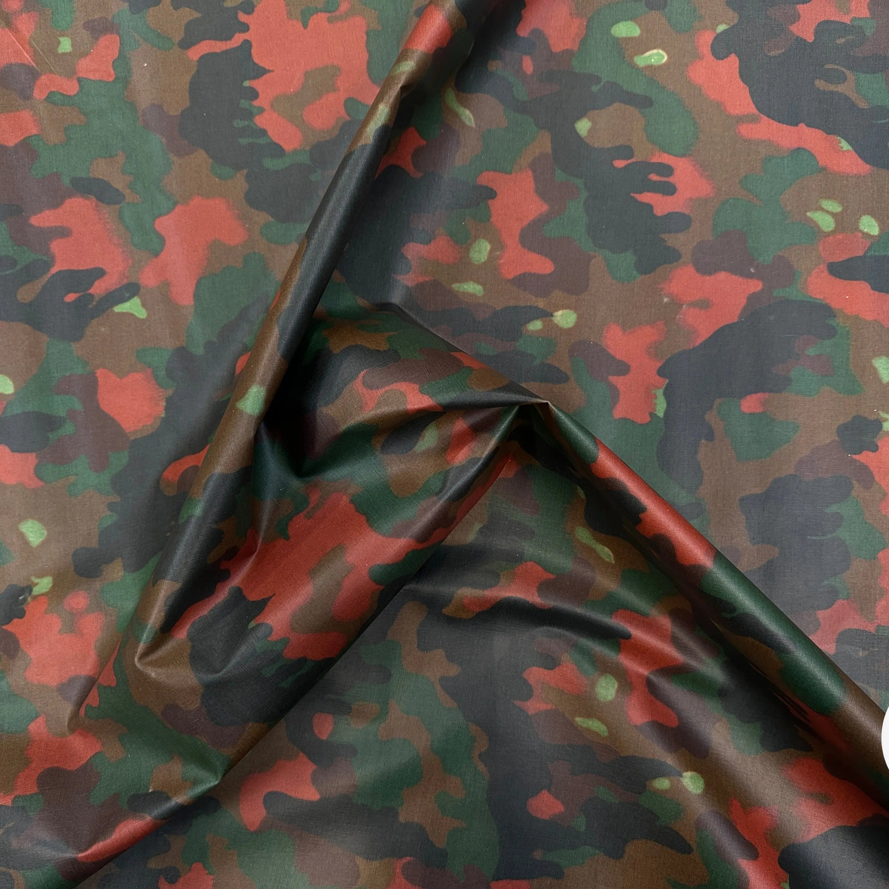 TISSU COTON CAMOUFLAGE CONTRECOLLÉ MSO