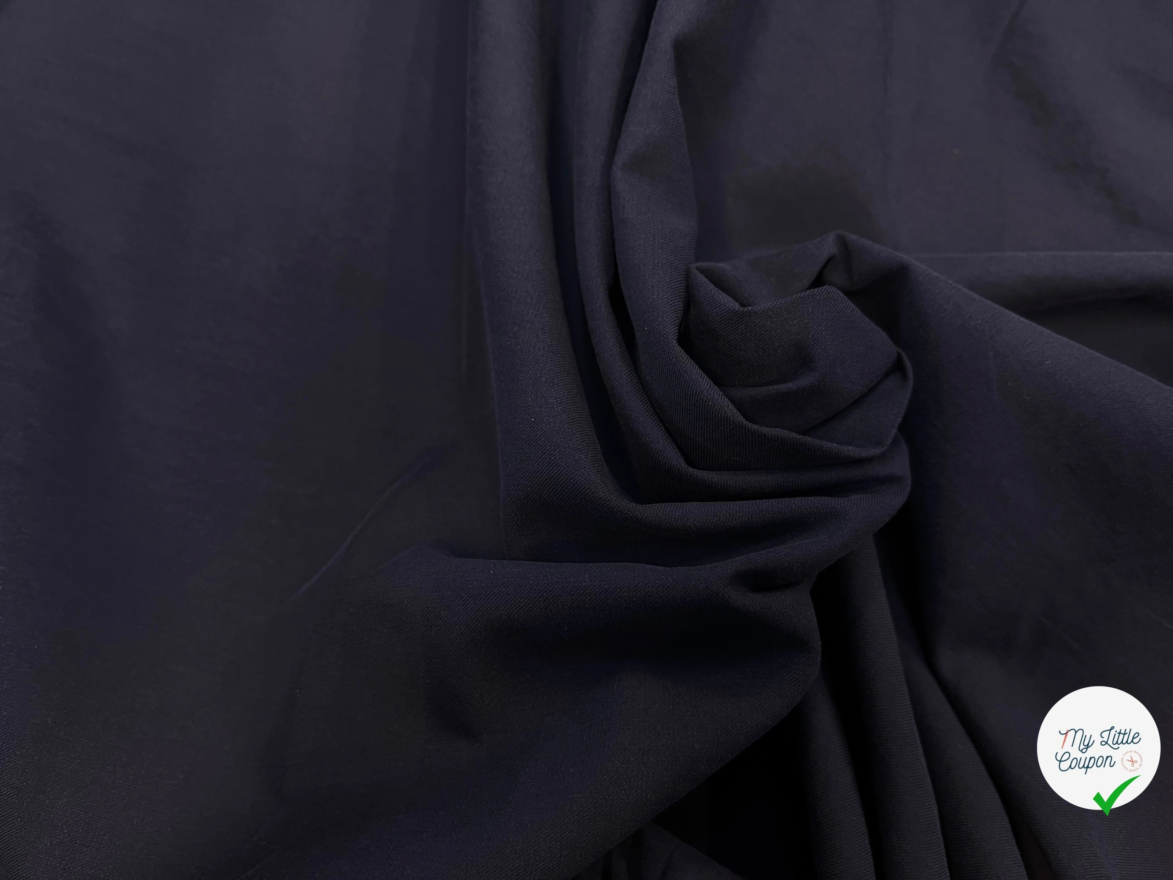 TISSU COTON CHEMISE BLEU - My Little Coupon