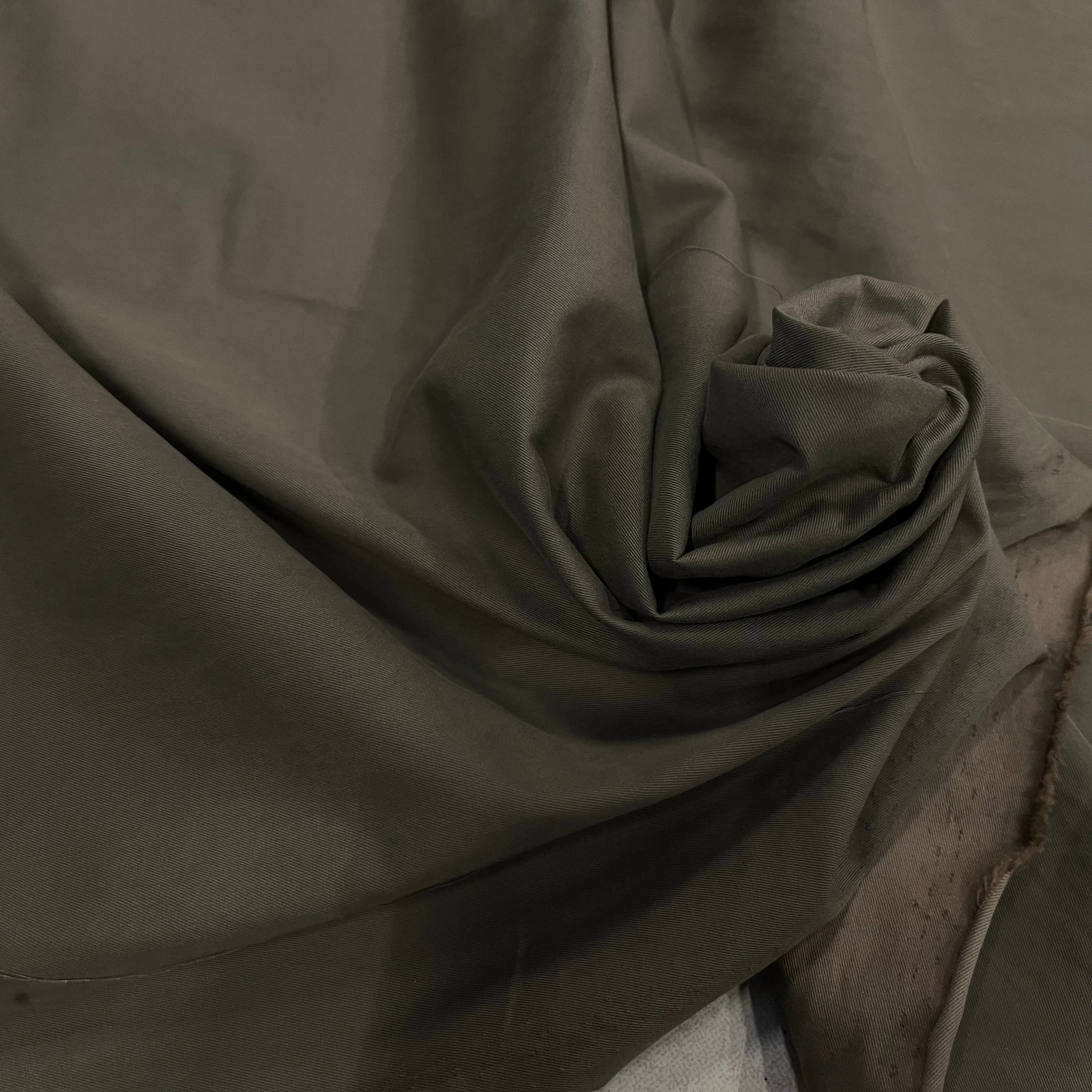 TISSU COTON CHEMISE KAKI - My Little Coupon