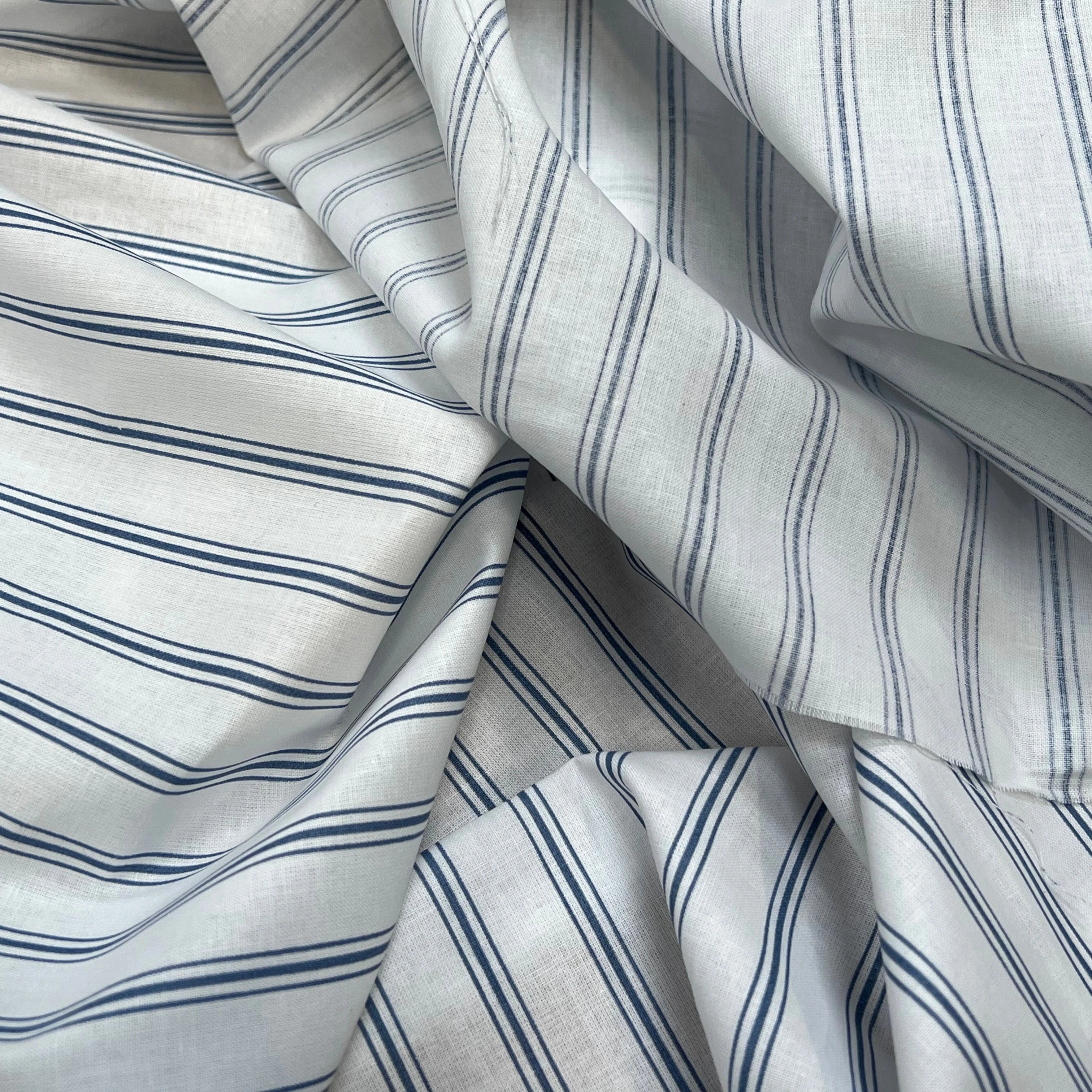 TISSU COTON REGENCE BLEU 150 - My Little Coupon