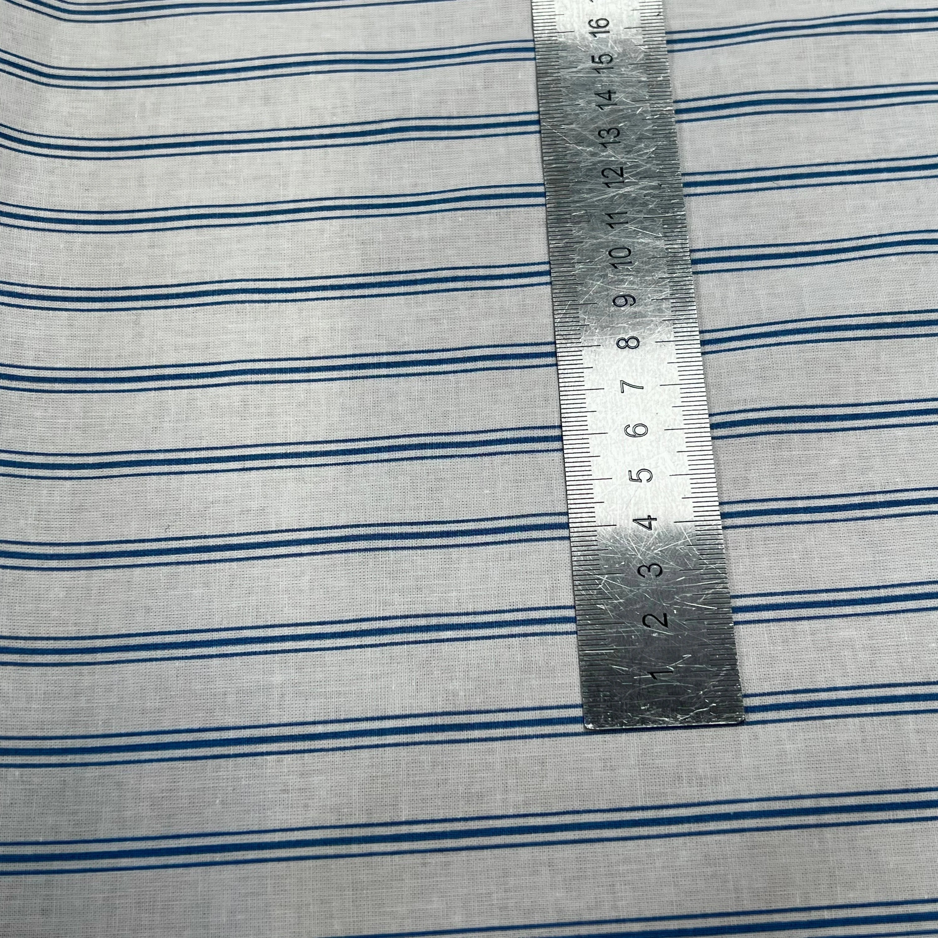 TISSU COTON REGENCE BLEU 150 - My Little Coupon