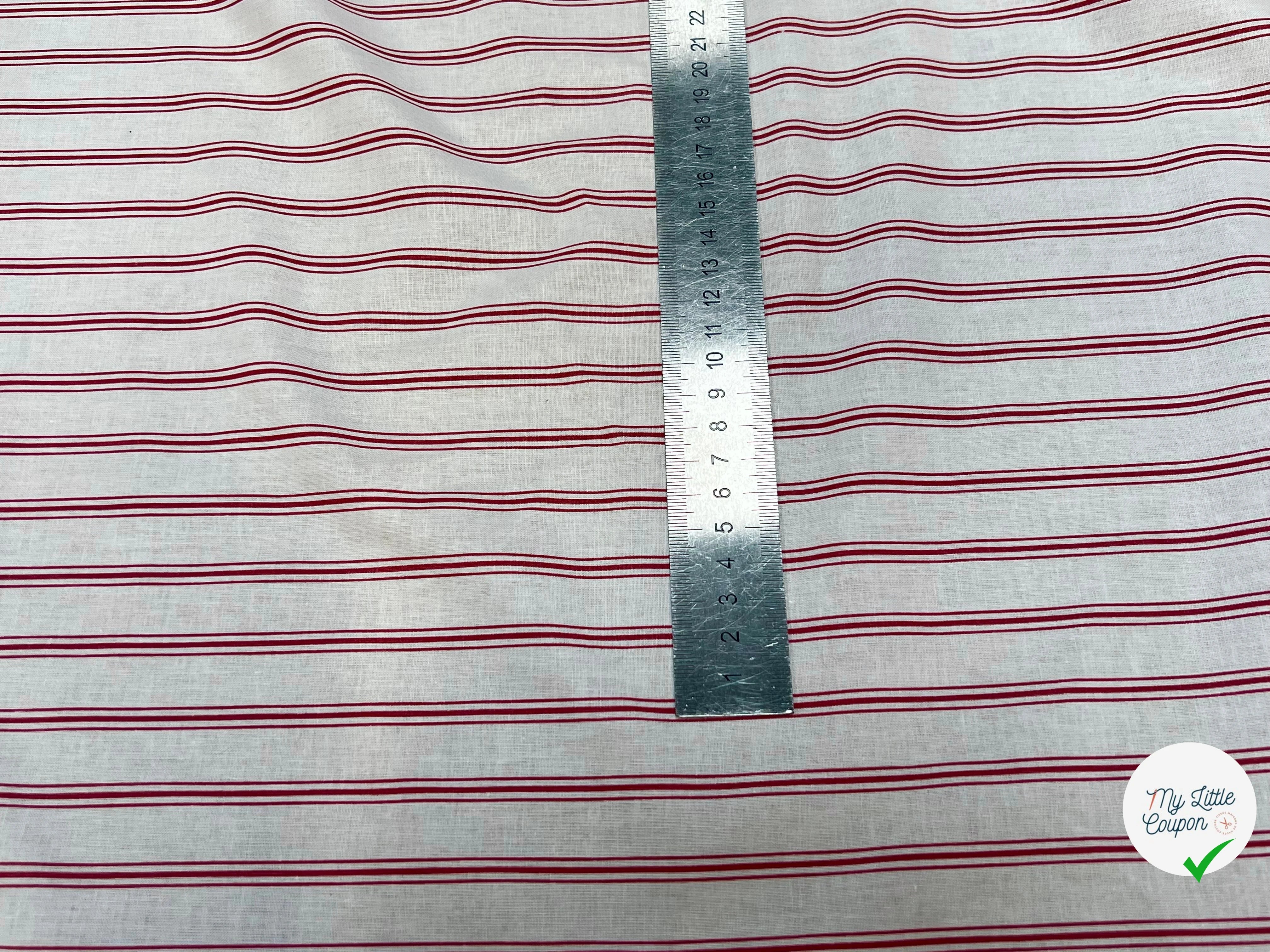 TISSU COTON REGENCE ROUGE 150 - My Little Coupon