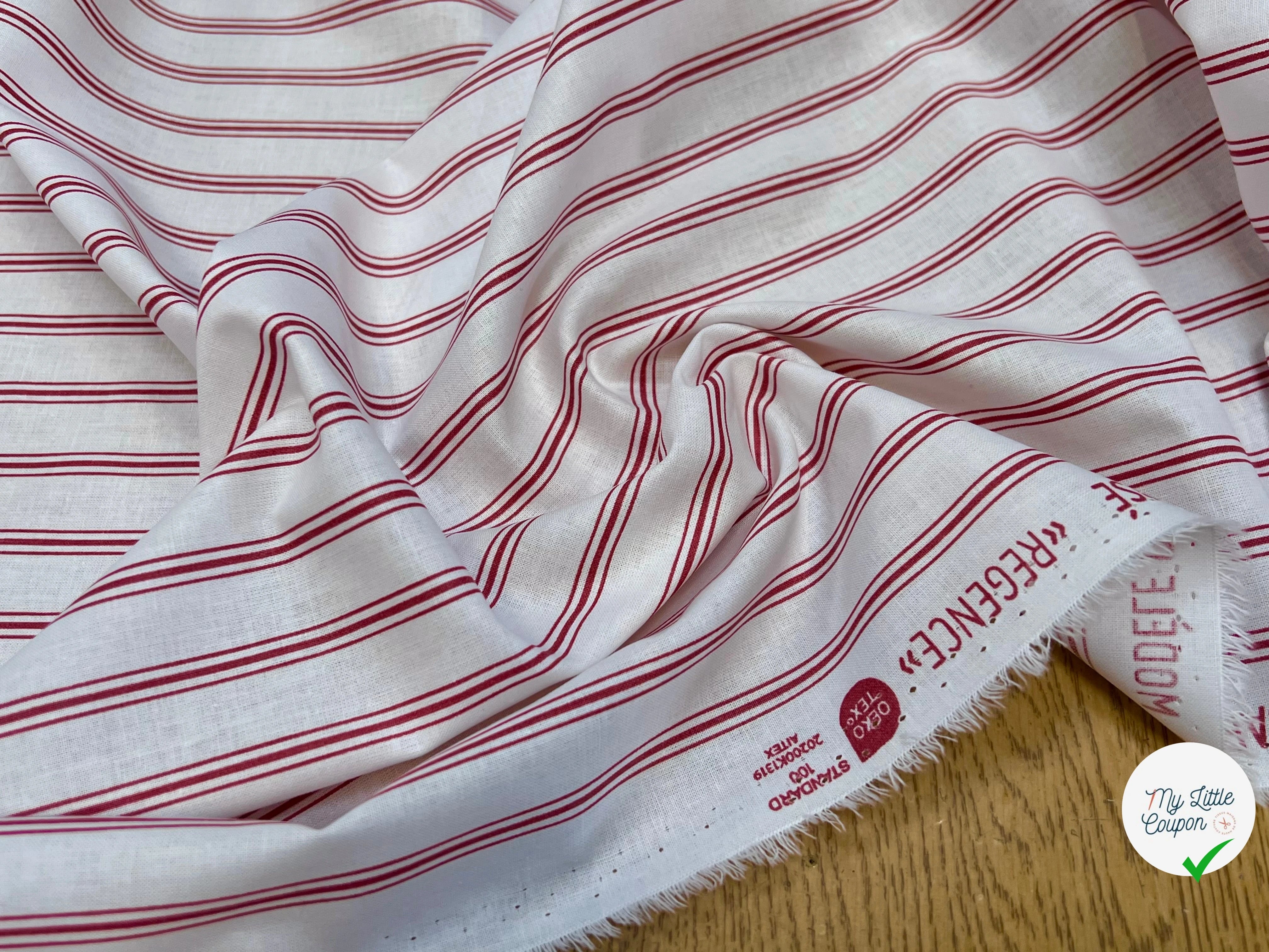 TISSU COTON REGENCE ROUGE 150 - My Little Coupon