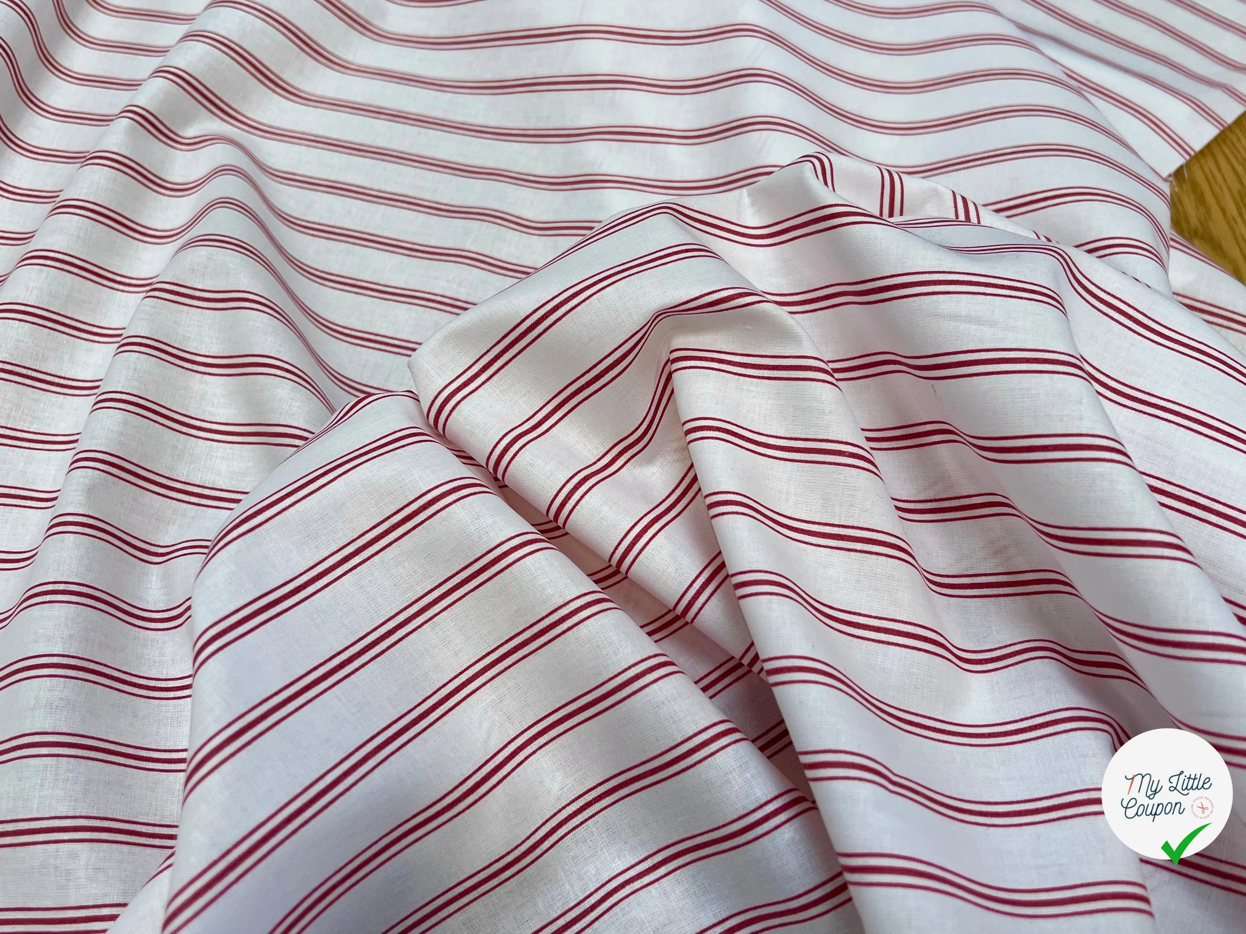 TISSU COTON REGENCE ROUGE 150 - My Little Coupon