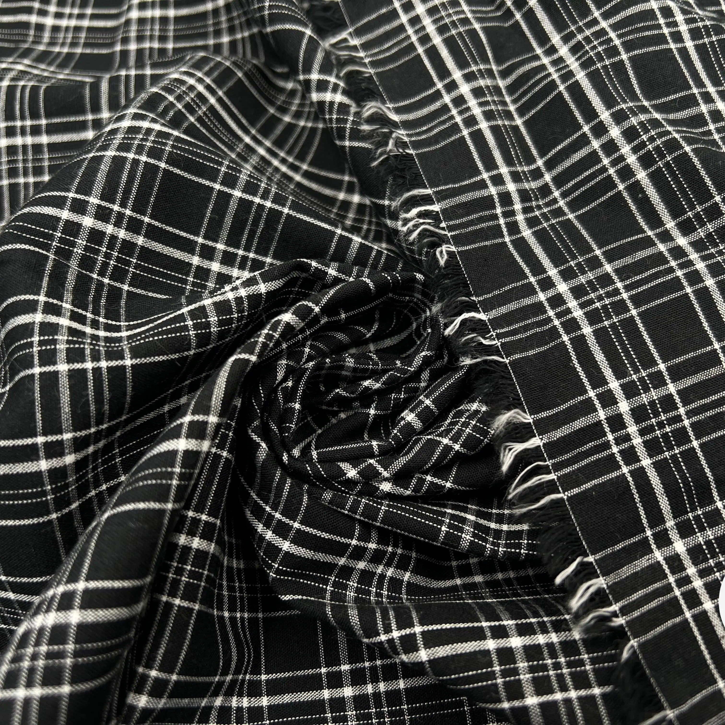 TISSU COTON TISSÉ TEINT ÉCOSSAIS COLORIS - My Little Coupon - tissu - coudre