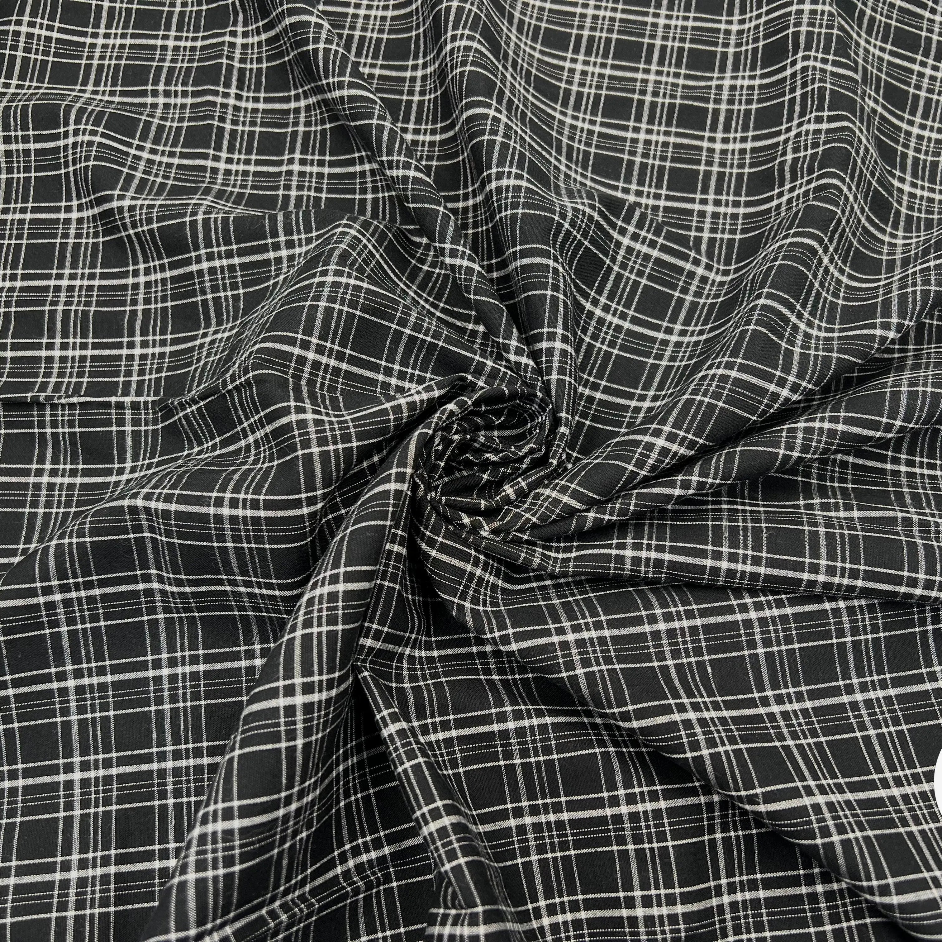 TISSU COTON TISSÉ TEINT ÉCOSSAIS COLORIS - My Little Coupon - tissu - coudre