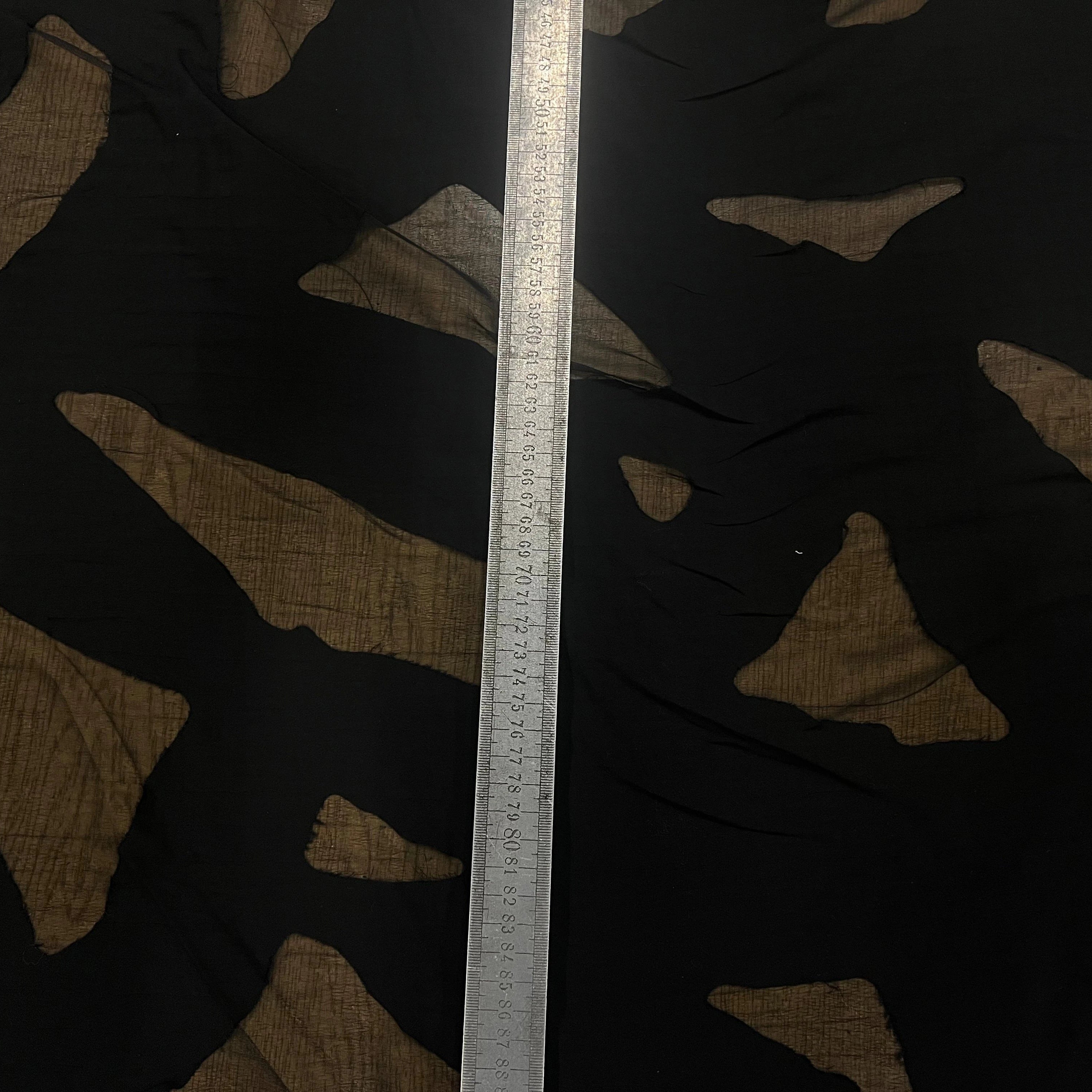 TISSU DÉVORÉ VISCOSE TACHES ANIMALES - My Little Coupon