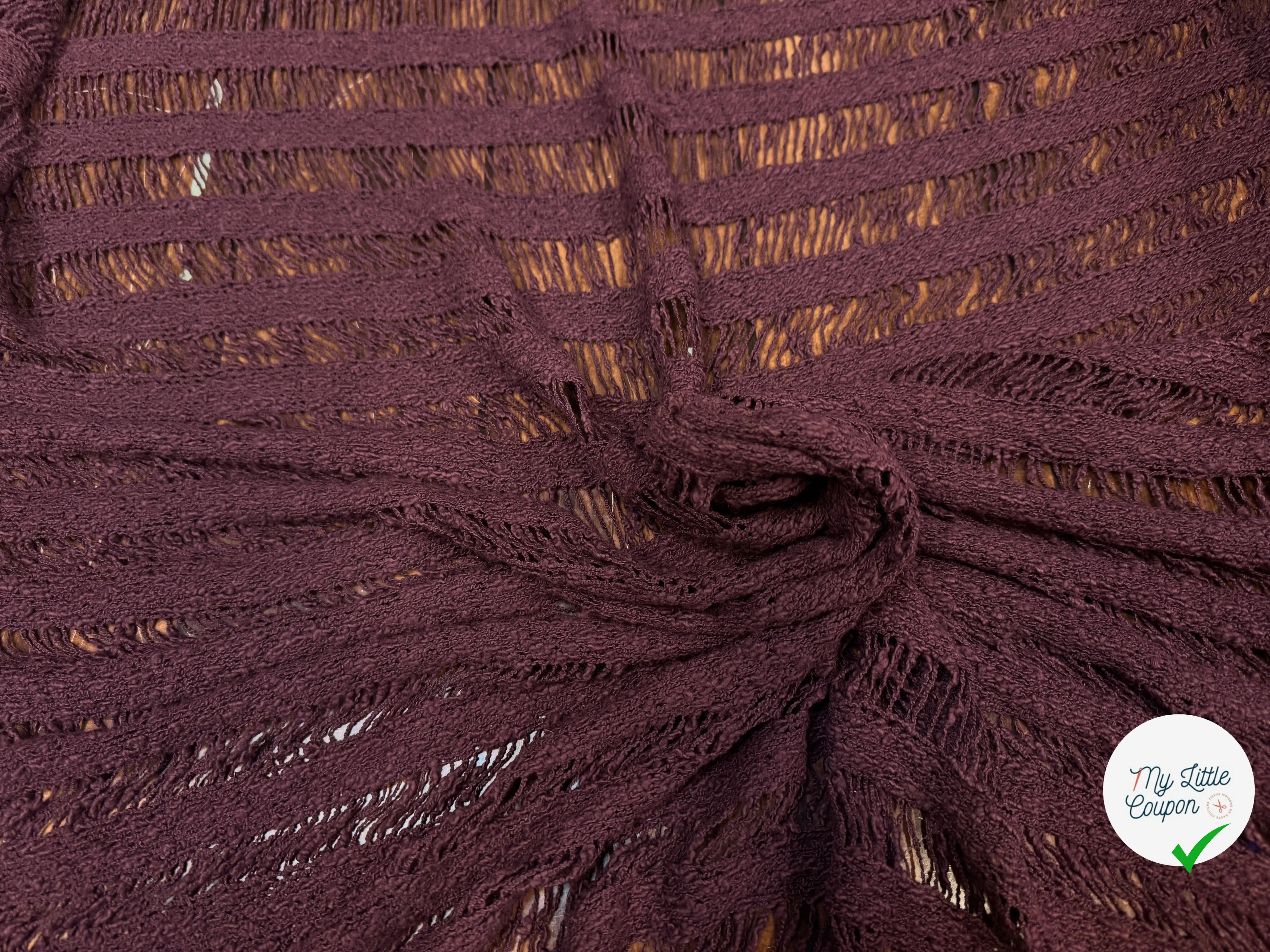 TISSU FILET LIGHT VIOLET - My Little Coupon