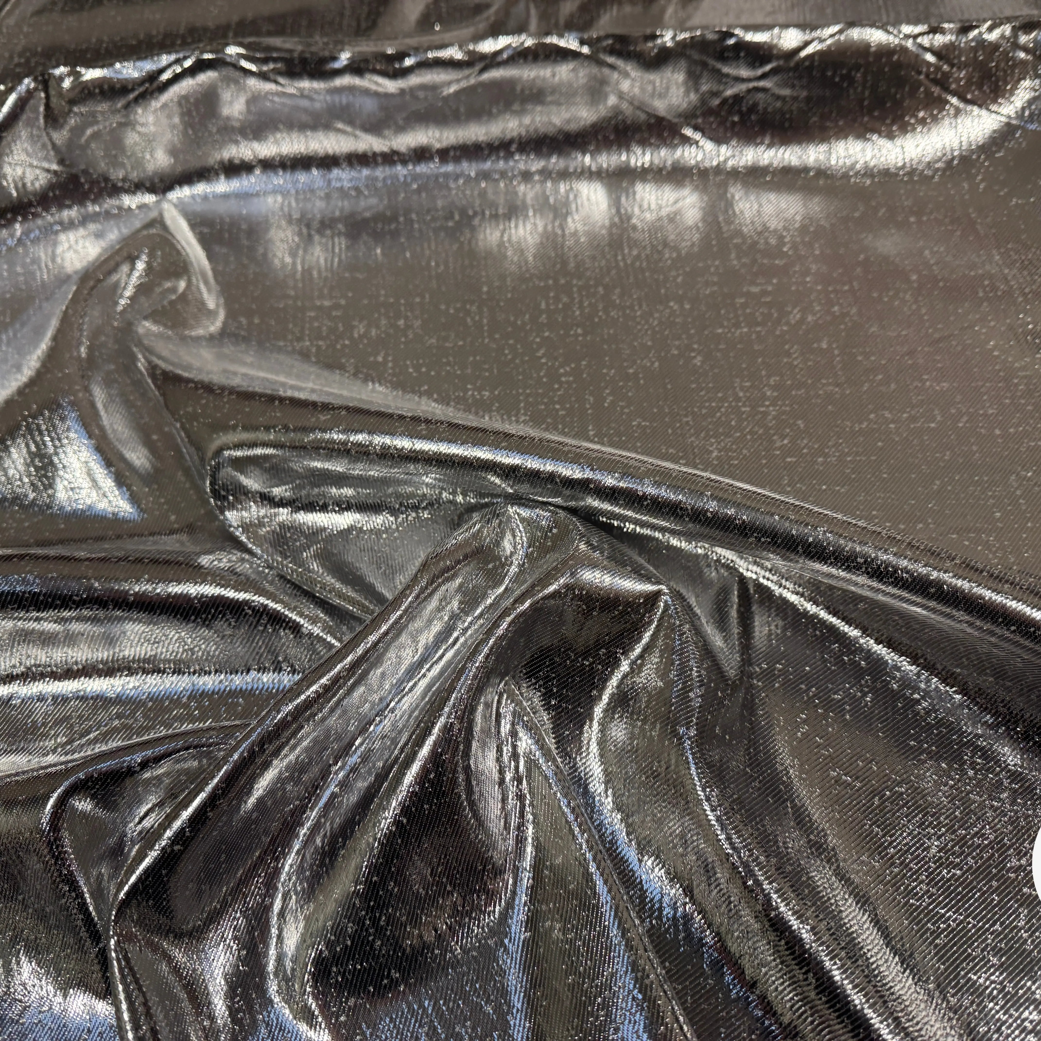 TISSU FLUIDE LUREX DE LUNE METAL 7% SETA - My Little Coupon