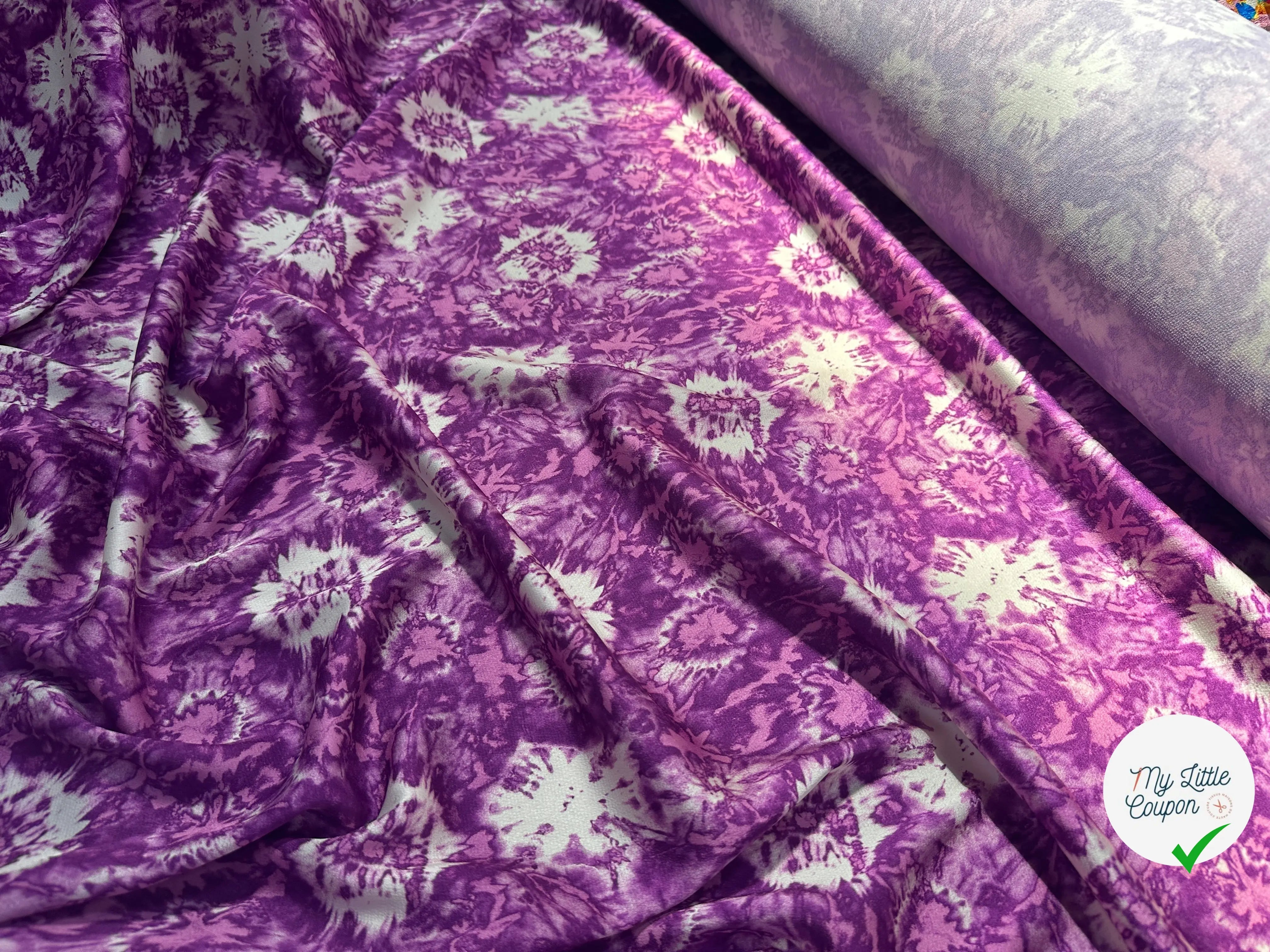 TISSU FLUIDE SAGOL TRIP PEAU D'ANGE - My Little Coupon