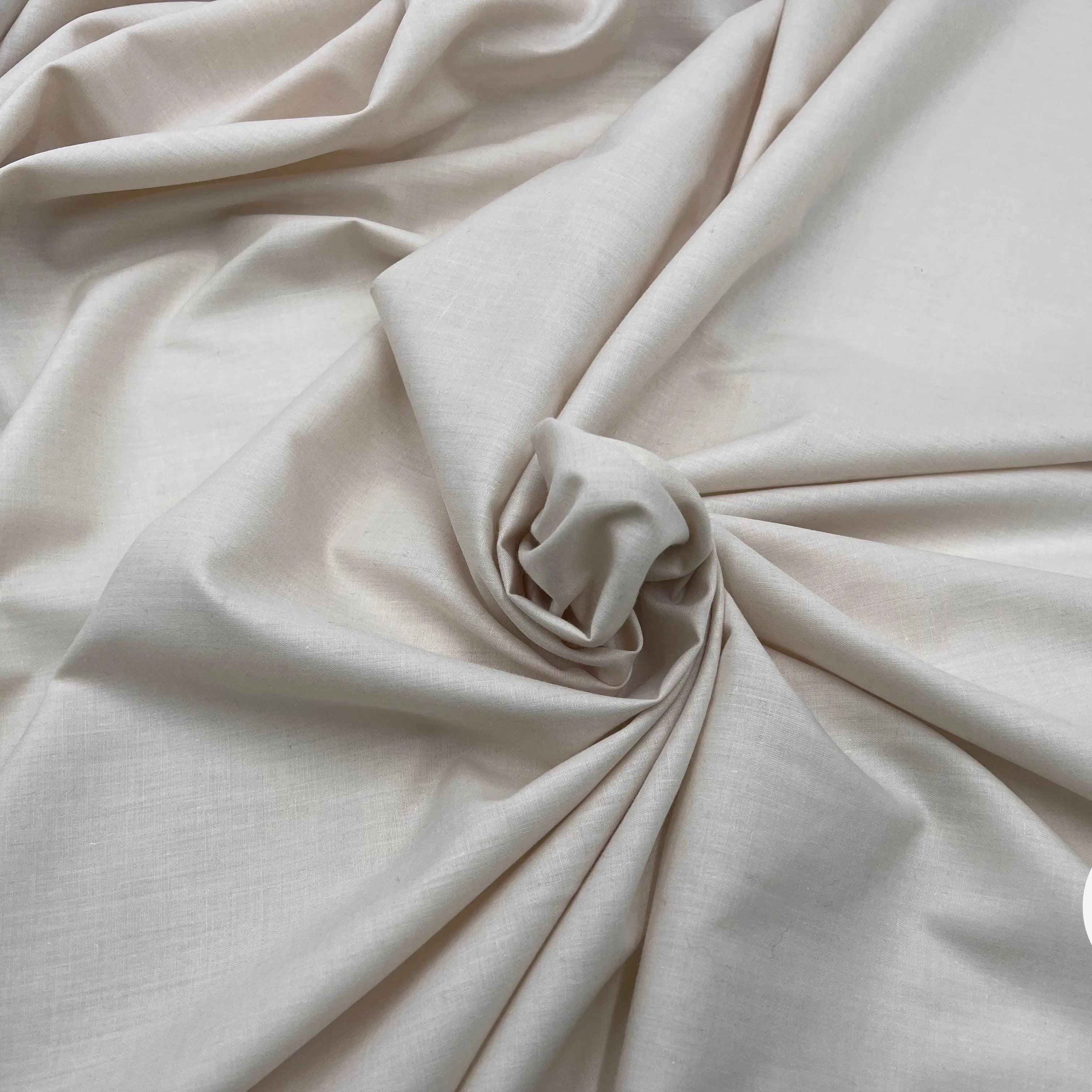 TISSU FOND DE POCHE BLANC CASSÉ - My Little Coupon - tissu - coudre