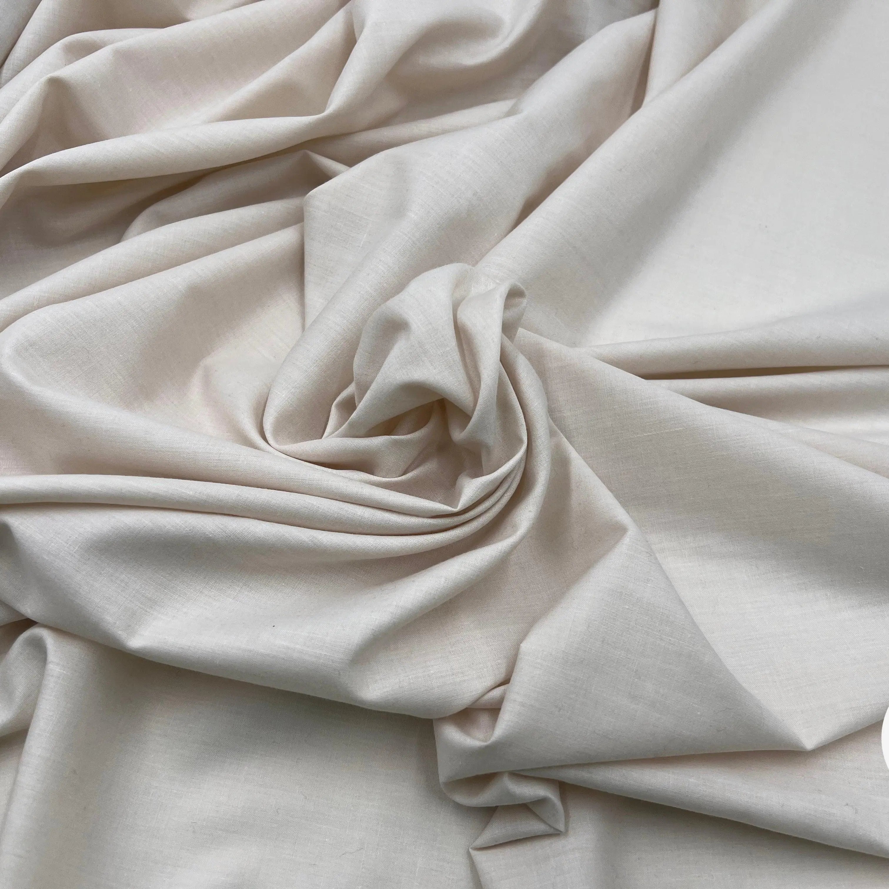 TISSU FOND DE POCHE BLANC CASSÉ - My Little Coupon - tissu - coudre