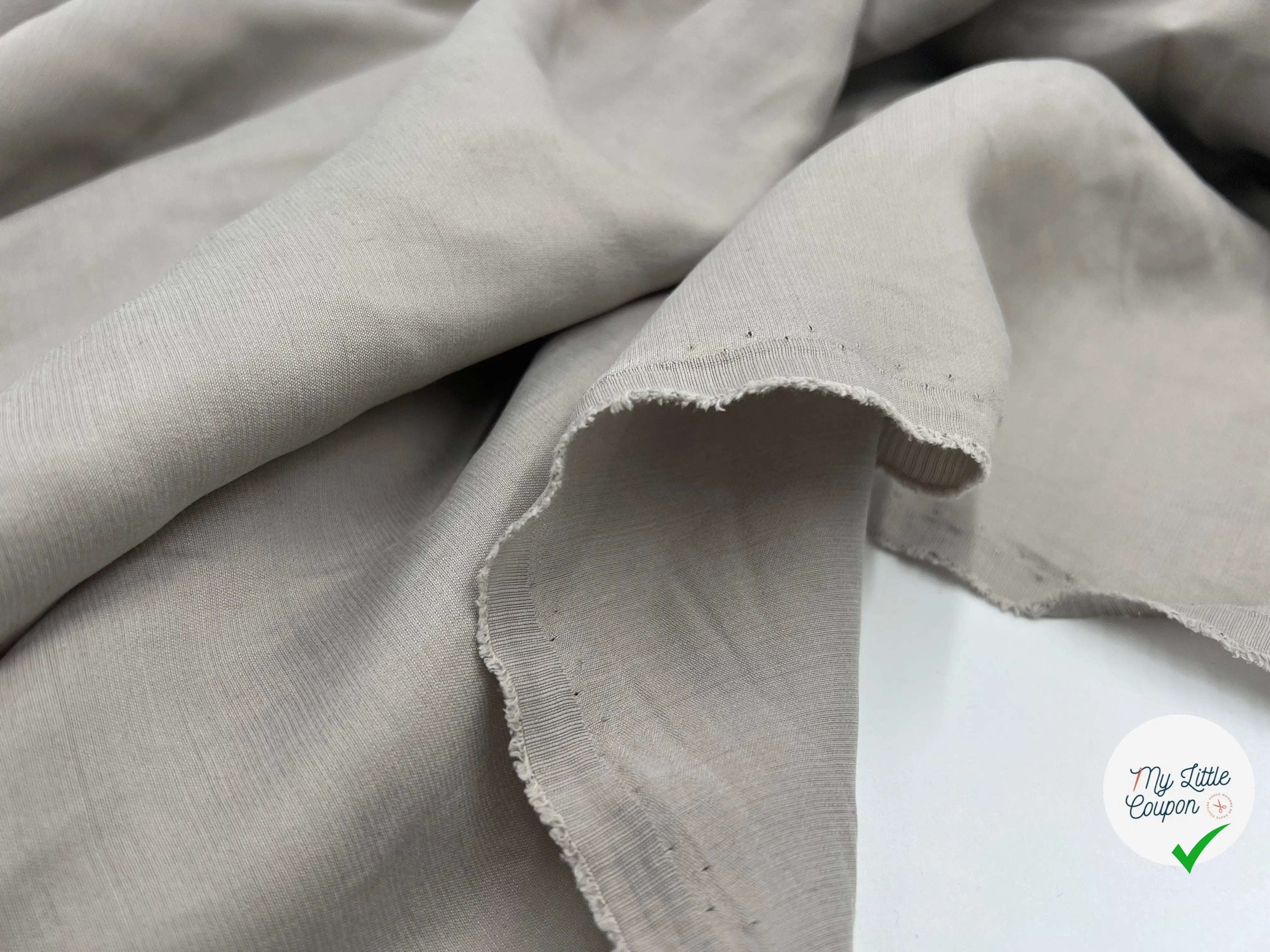 TISSU LYOCELL® BEIGE - My Little Coupon - tissu - coudre