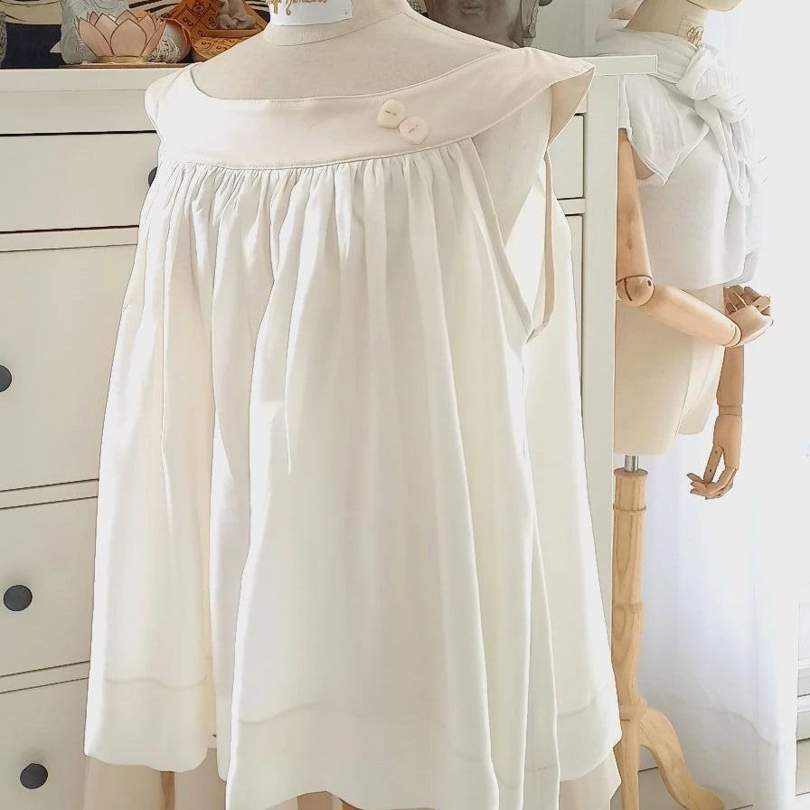 TISSU LYOCELL® BLANC CASSÉ - My Little Coupon