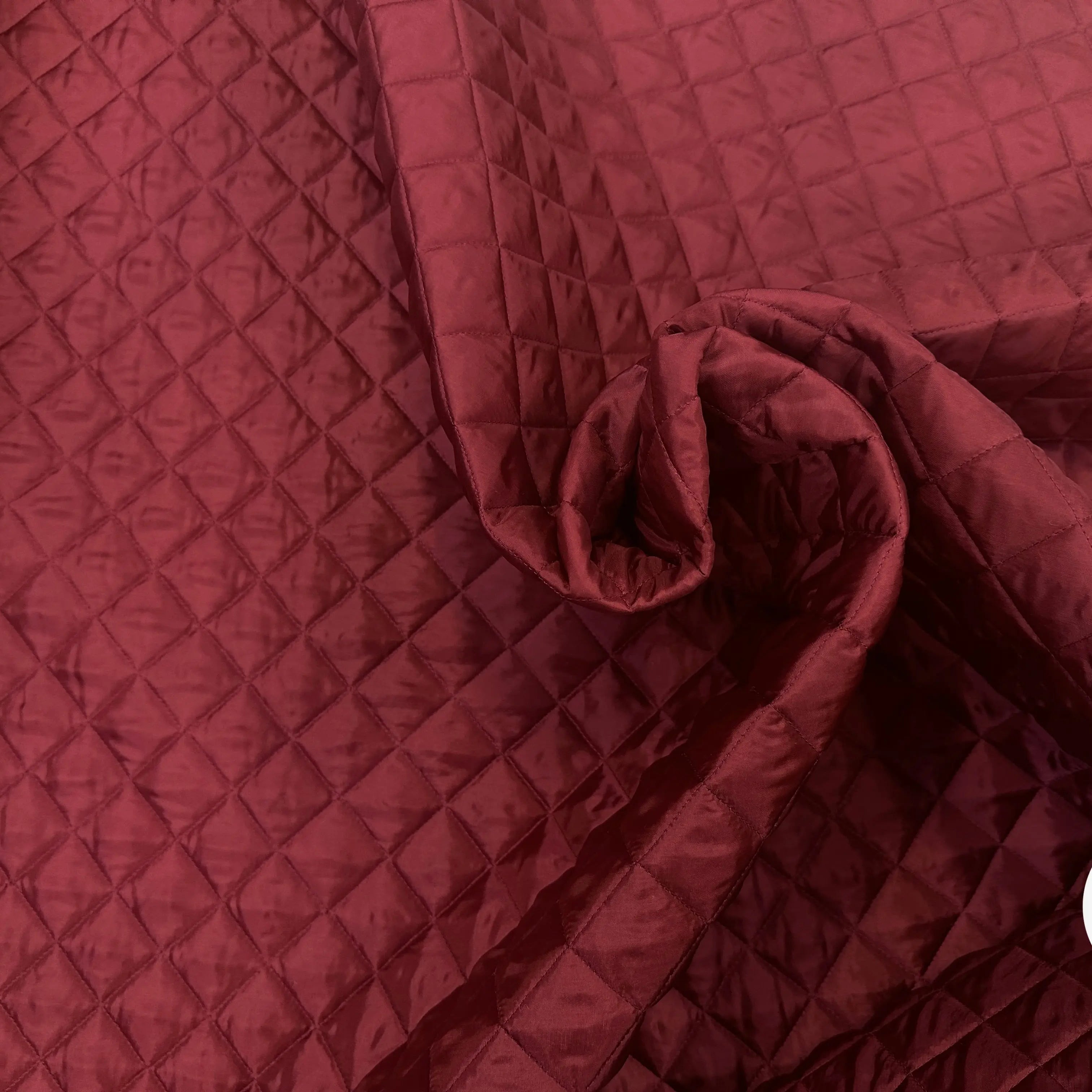 TISSU MATELASSÉ BOURGOGNE DOUDOUNE CHIC MATELASSAGE FRANÇAIS SIMPLE FACE MLC INTERN