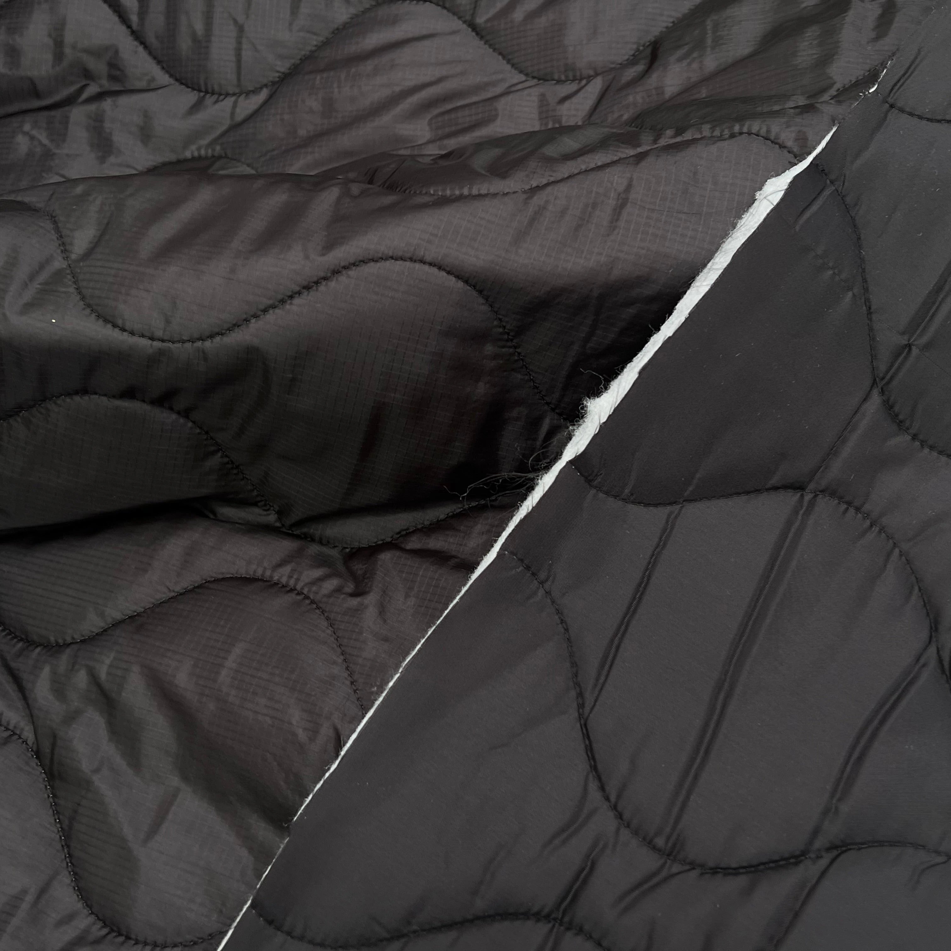TISSU MATELASSÉ DOUBLE FACE DOUX TOUCHER GRIS ARGENTÉ LOSANGE - My Little Coupon