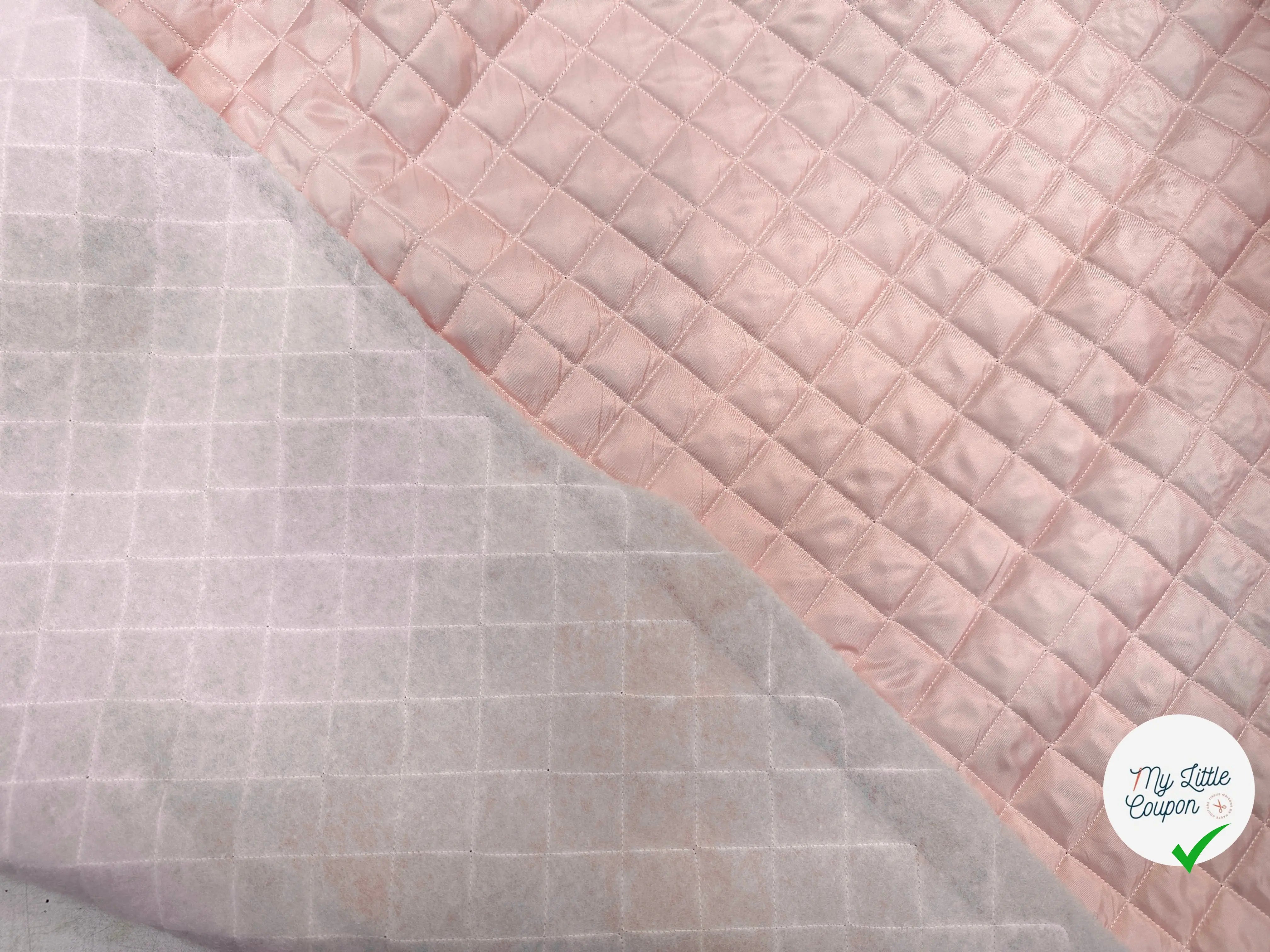 TISSU MATELASSÉ DOUDOUNE CHIC MATELASSAGE FRANÇAIS SIMPLE FACE - My Little Coupon