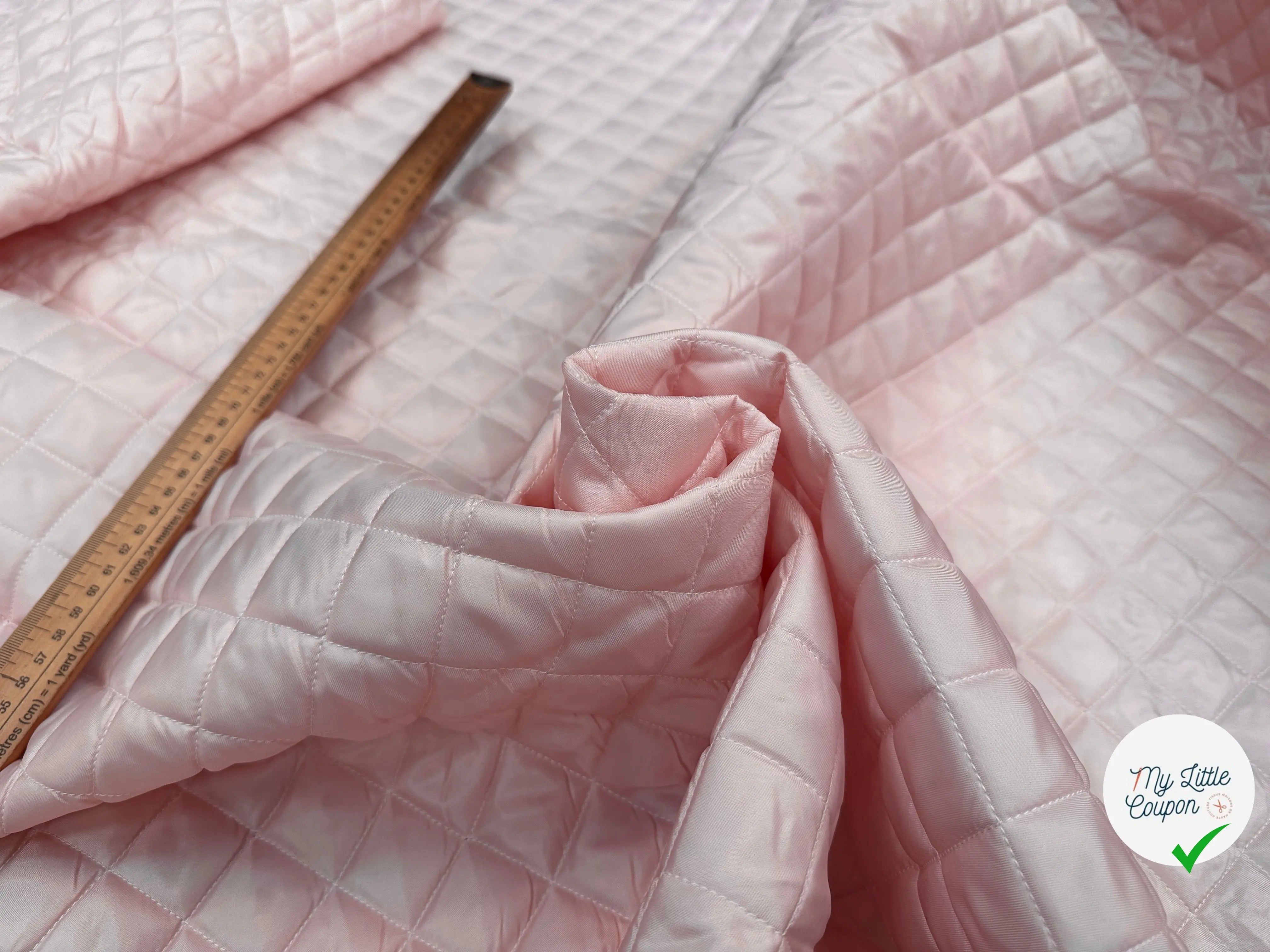 TISSU MATELASSÉ DOUDOUNE CHIC MATELASSAGE FRANÇAIS SIMPLE FACE - My Little Coupon