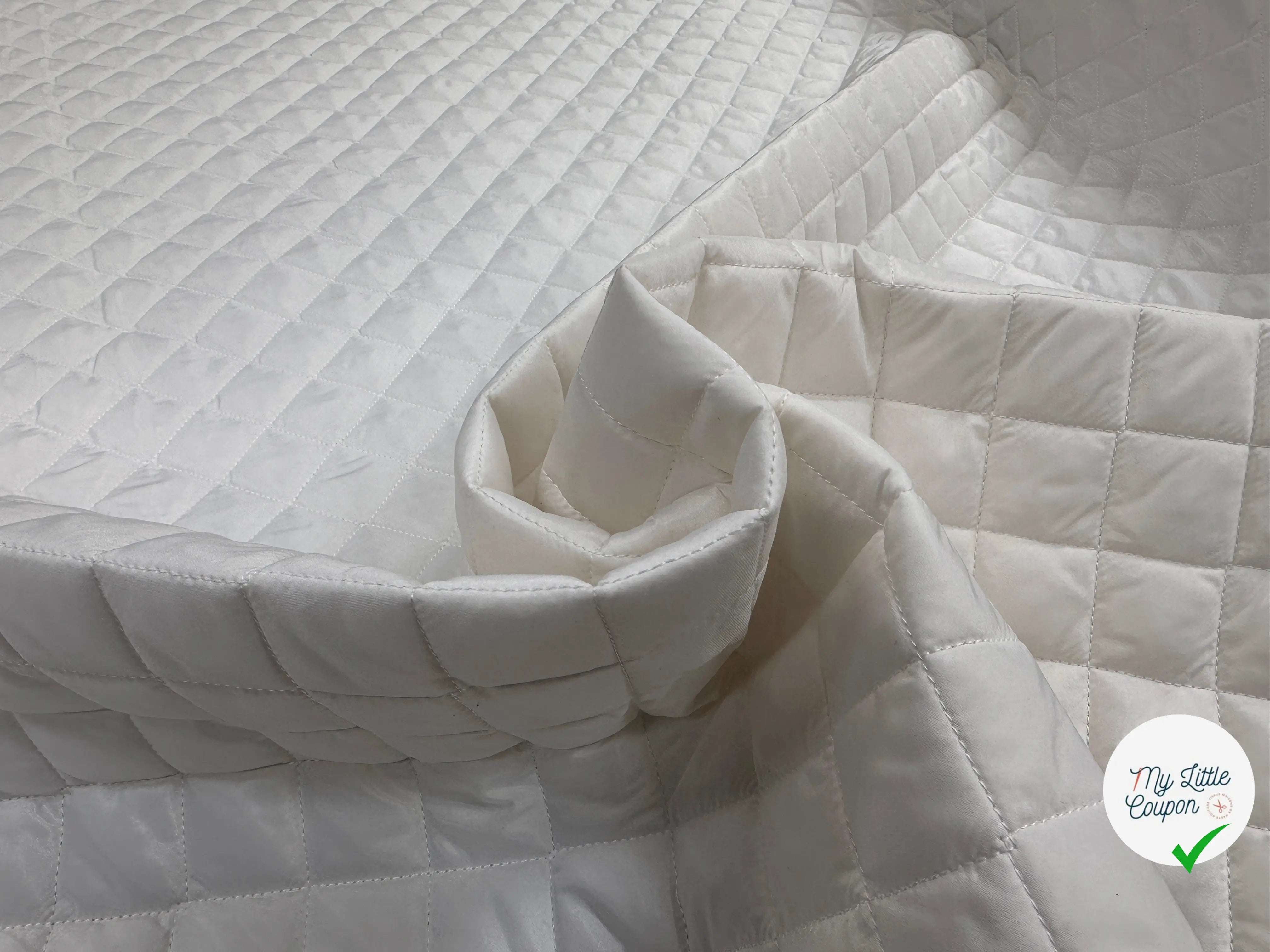 TISSU MATELASSÉ DOUDOUNE DOUBLE FACE CHIC MATELASSAGE FRANÇAIS MLC INTERN