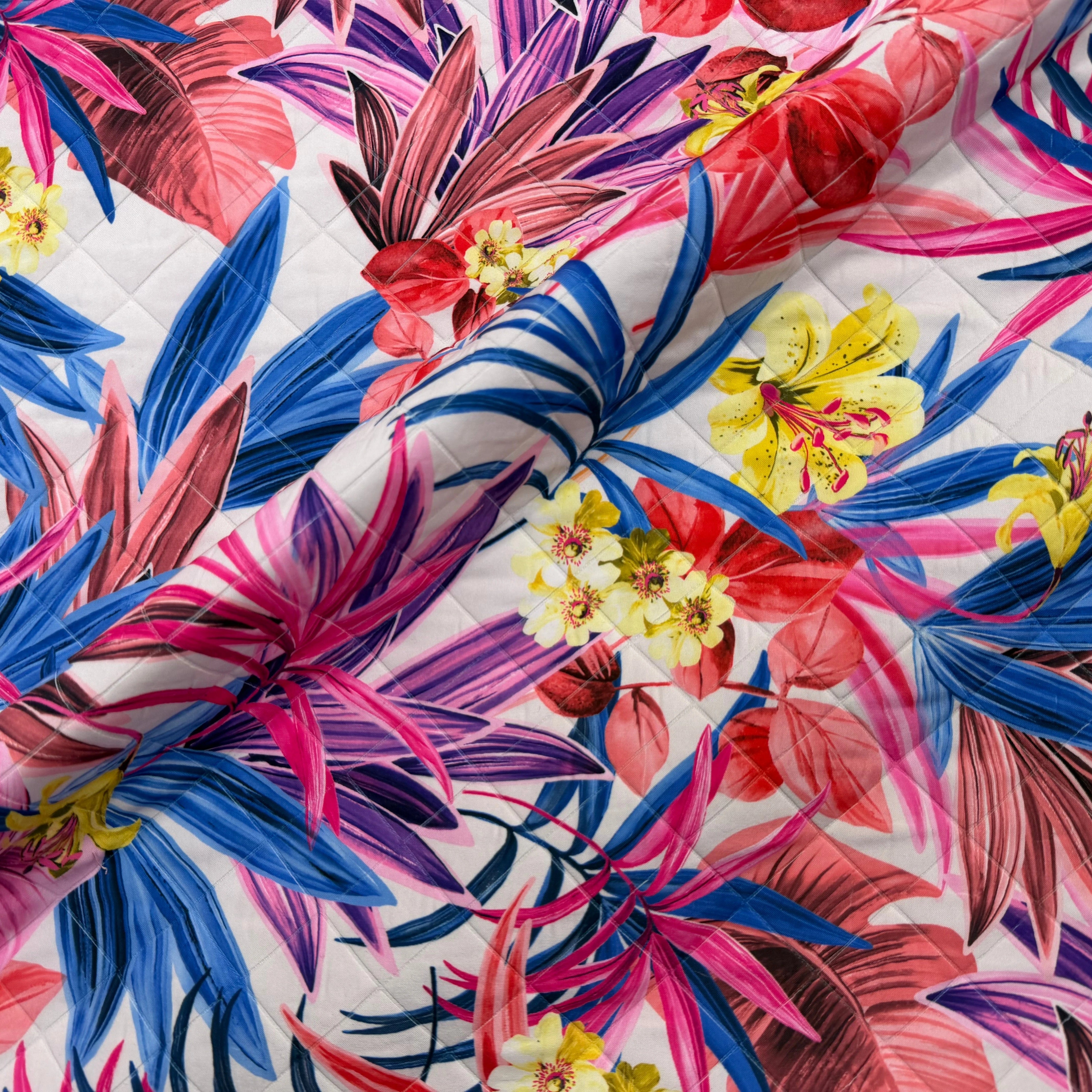 TISSU MATELASSÉ SIMPLE FACE IMPRIMÉ 1 - My Little Coupon