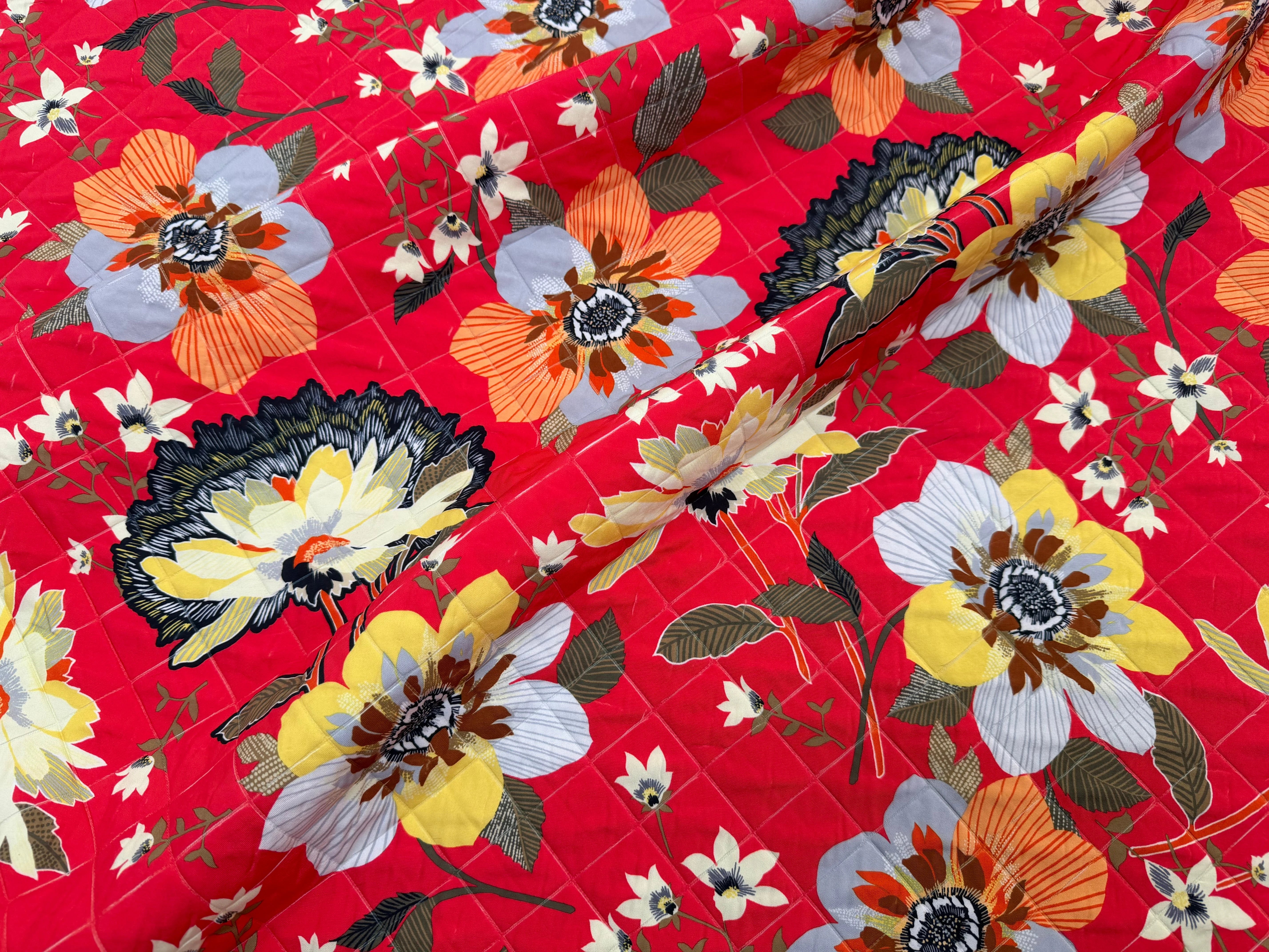 TISSU MATELASSÉ SIMPLE FACE IMPRIMÉ 2 - My Little Coupon