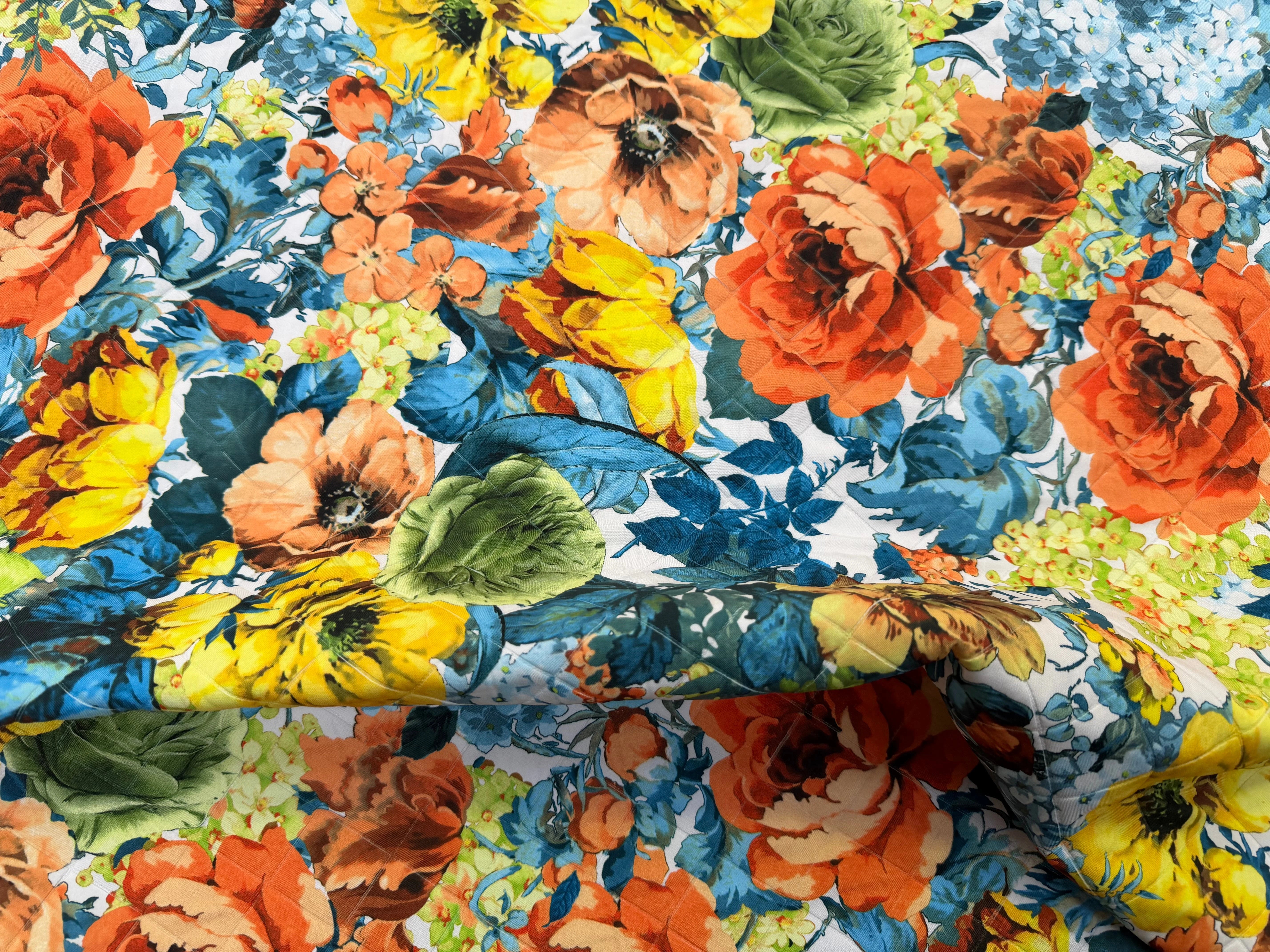 TISSU MATELASSÉ SIMPLE FACE IMPRIMÉ 3 - My Little Coupon