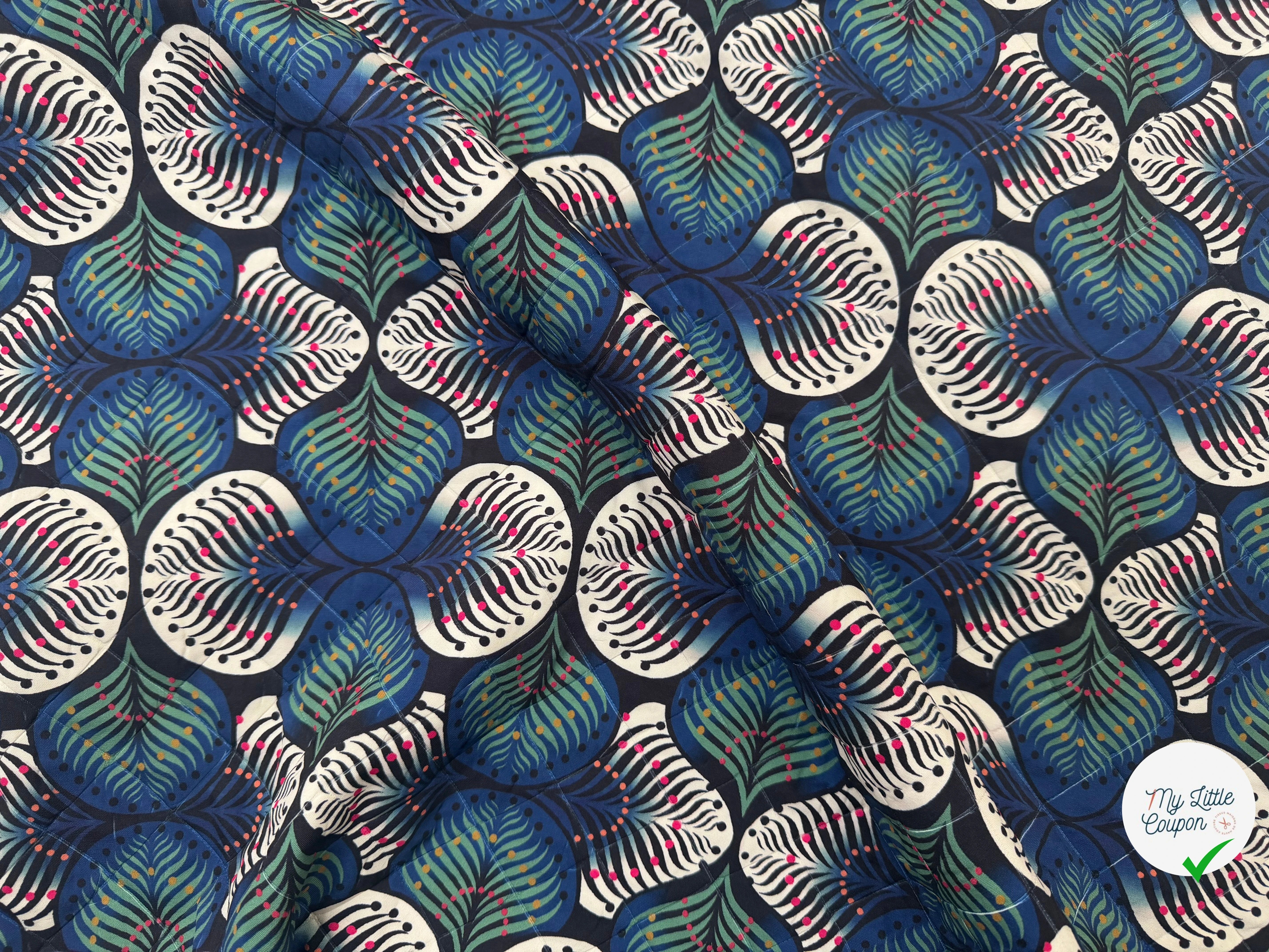 TISSU MATELASSÉ SIMPLE FACE IMPRIMÉ 5 - My Little Coupon