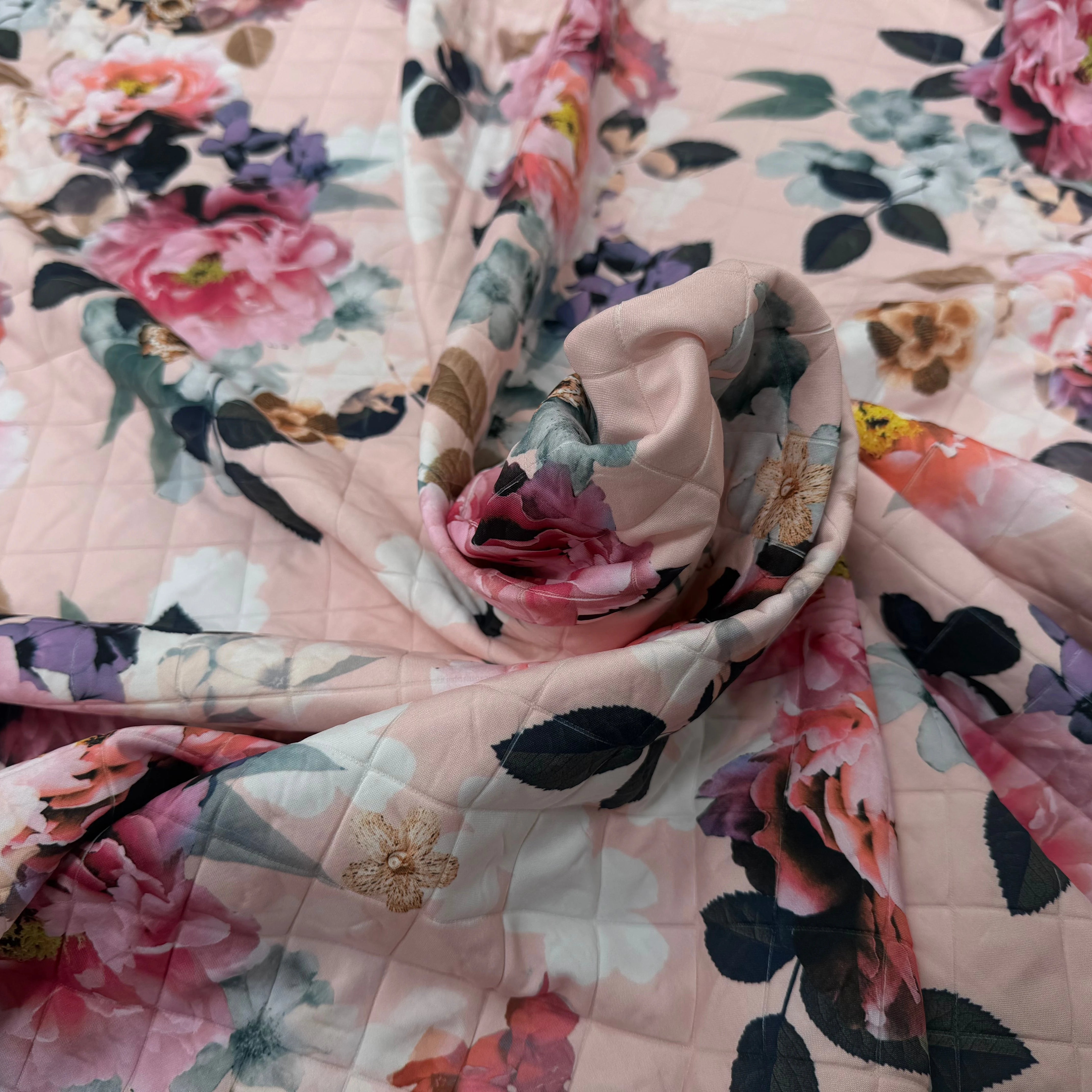 TISSU MATELASSÉ SIMPLE FACE IMPRIMÉ 6 - My Little Coupon