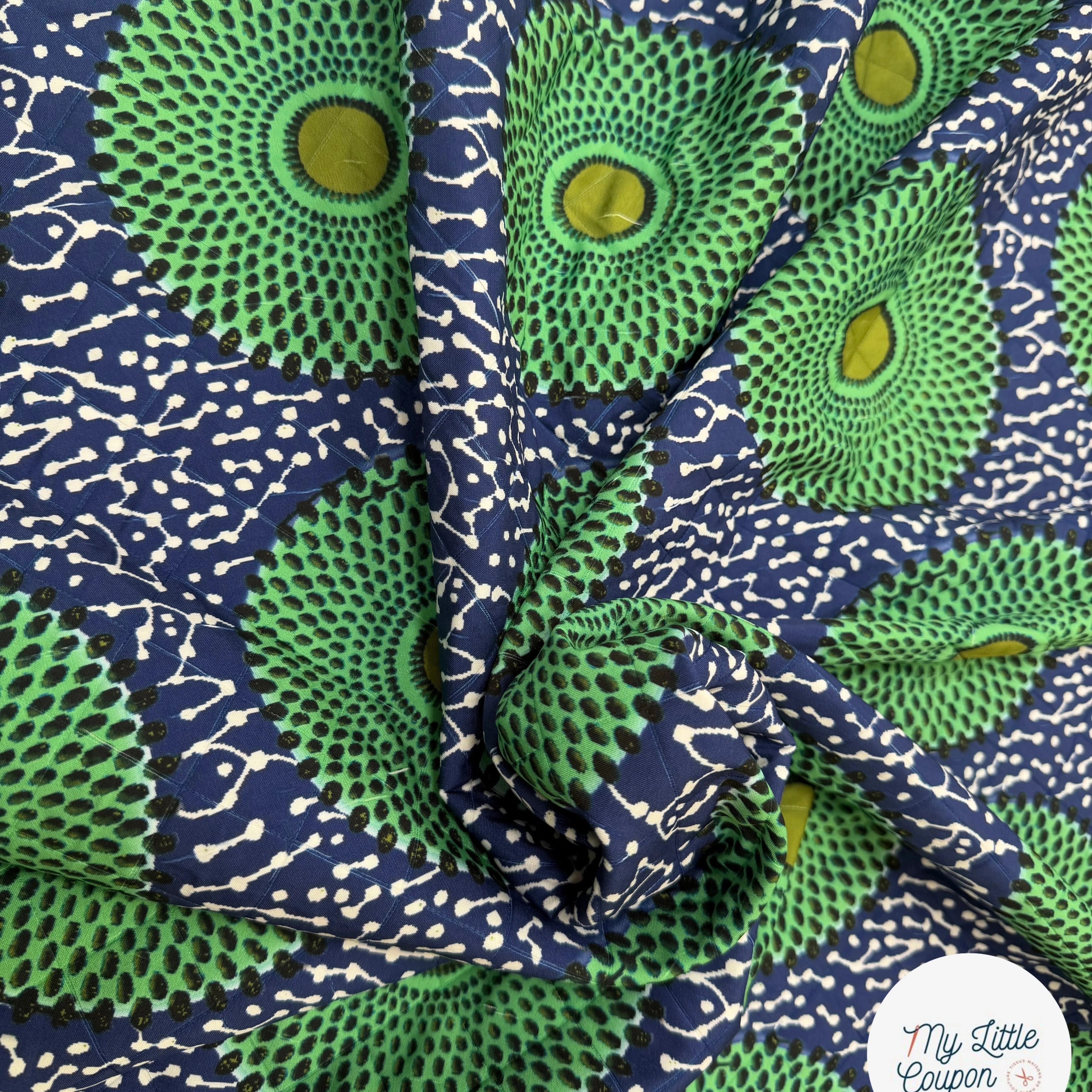 TISSU MATELASSÉ SIMPLE FACE IMPRIMÉ 7 - My Little Coupon