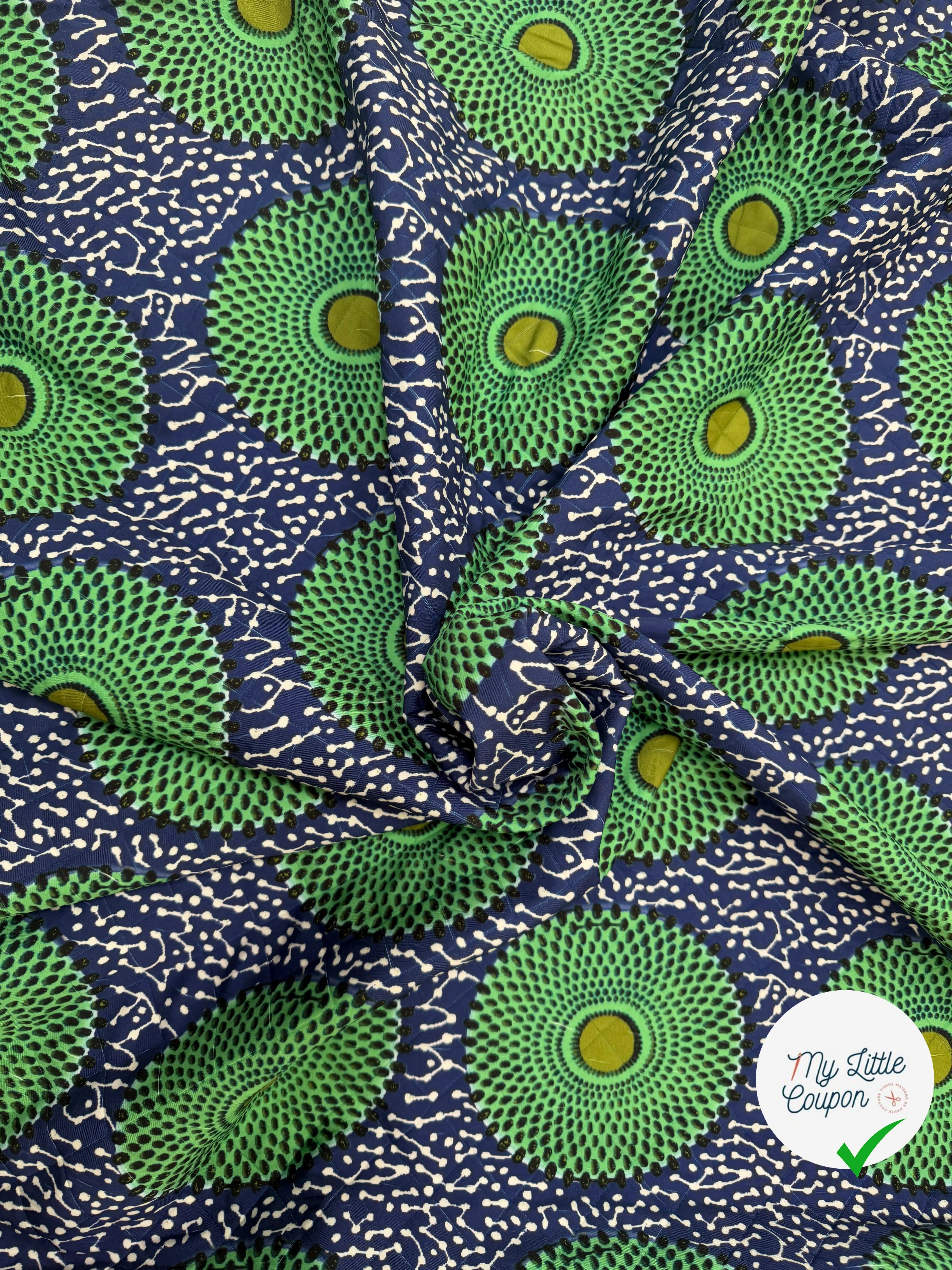 TISSU MATELASSÉ SIMPLE FACE IMPRIMÉ 7 - My Little Coupon