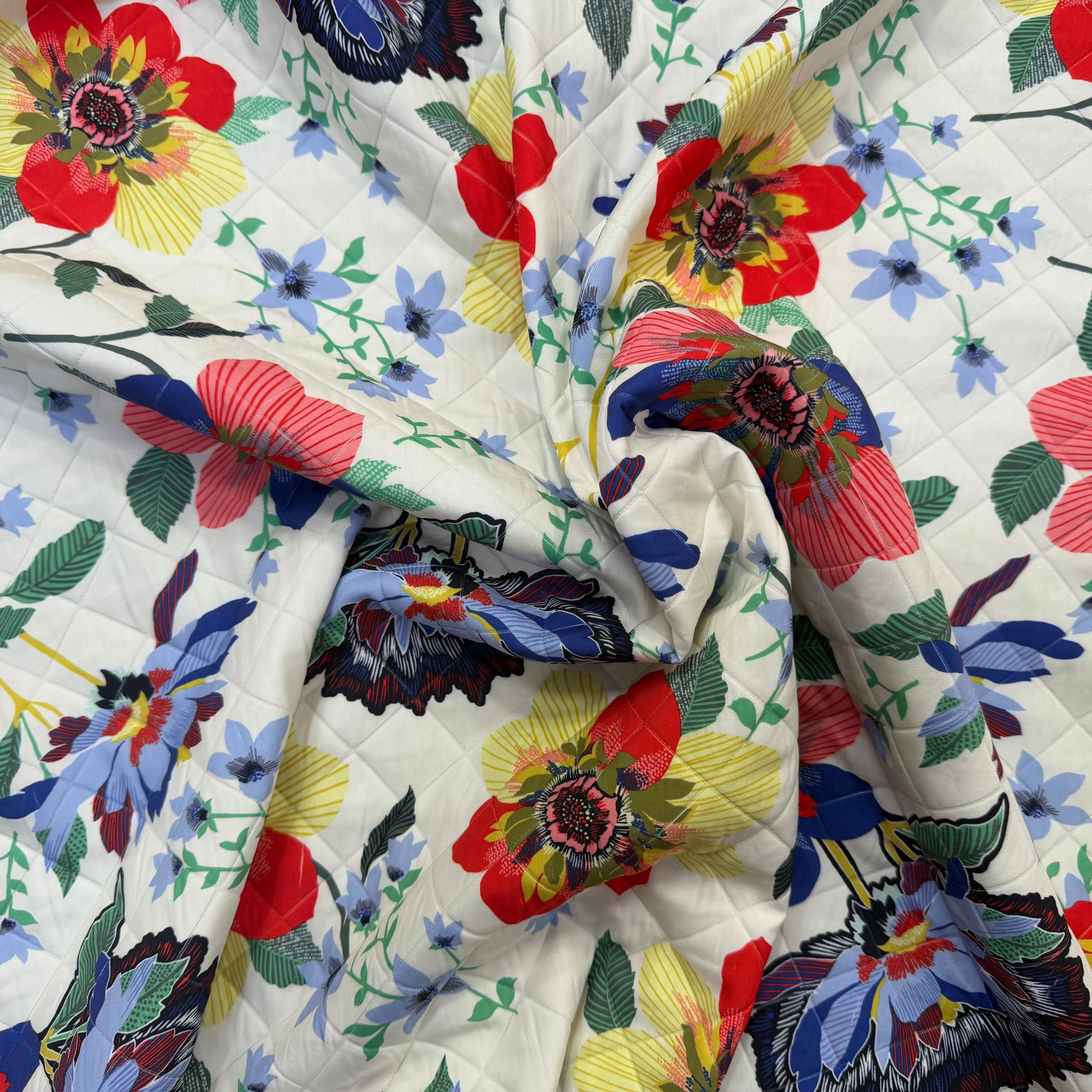 TISSU MATELASSÉ SIMPLE FACE IMPRIMÉ 8 - My Little Coupon