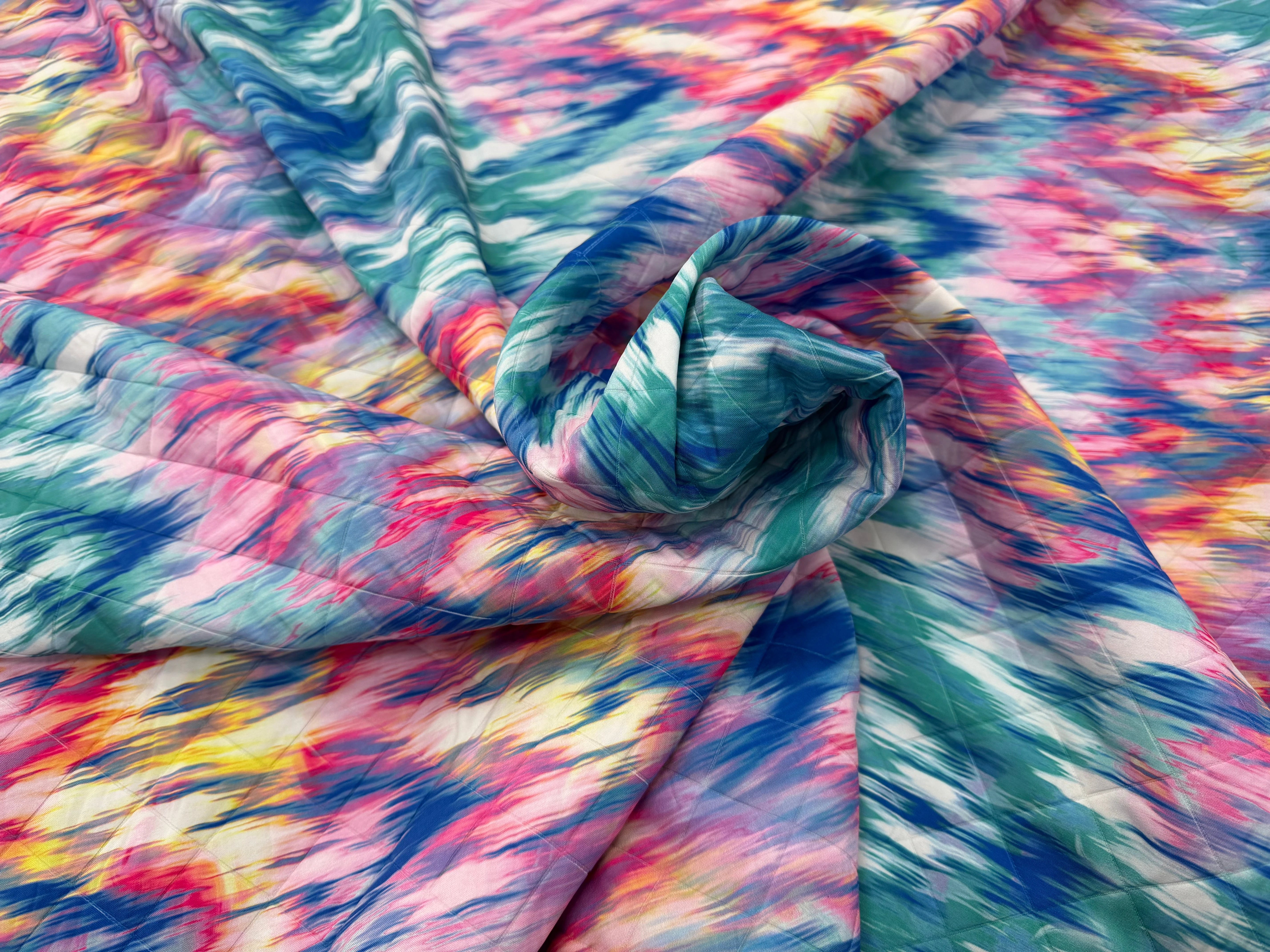 TISSU MATELASSÉ SIMPLE FACE IMPRIMÉ 9 - My Little Coupon