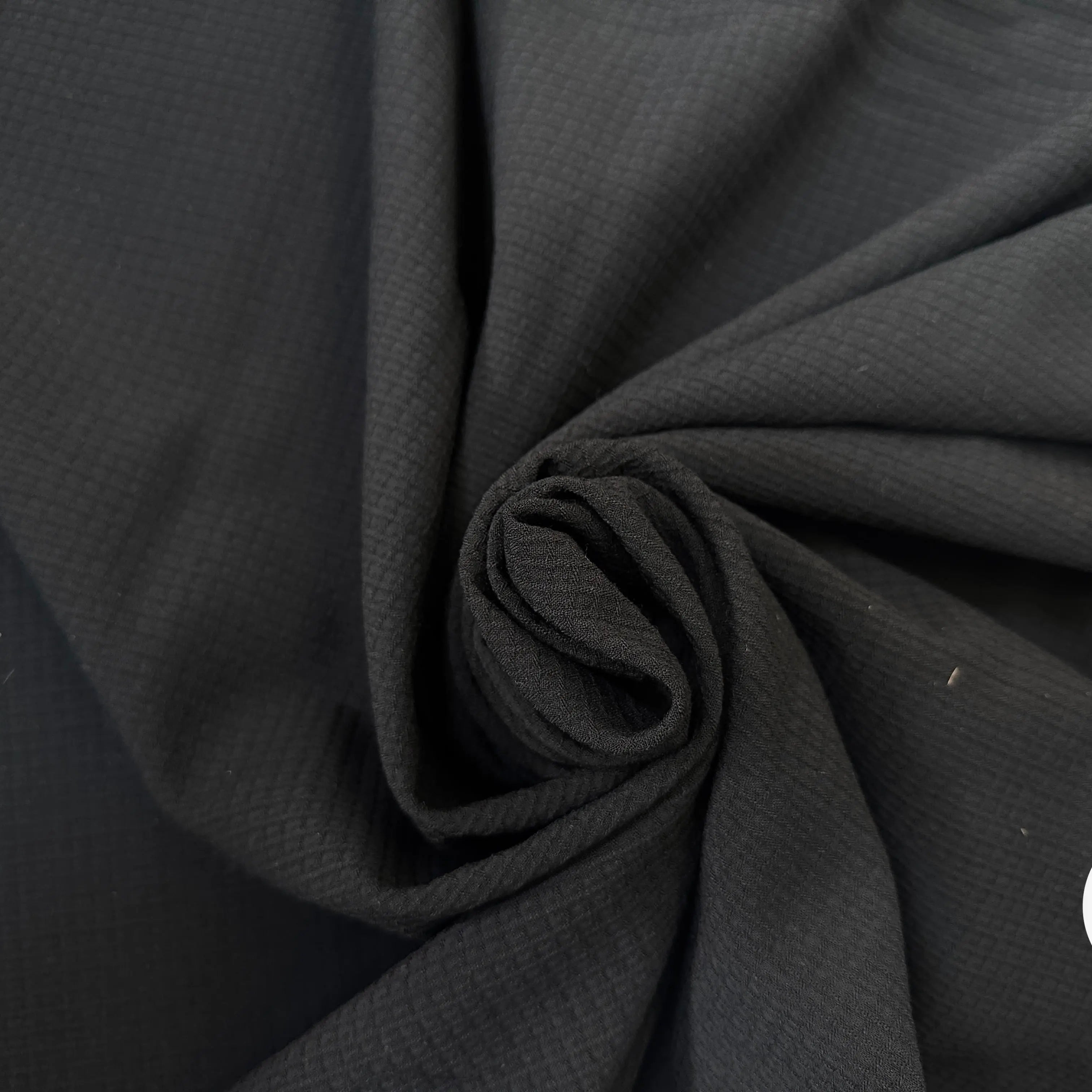 TISSU NID D'ABEILLE STRETCH 97% LAINE - My Little Coupon