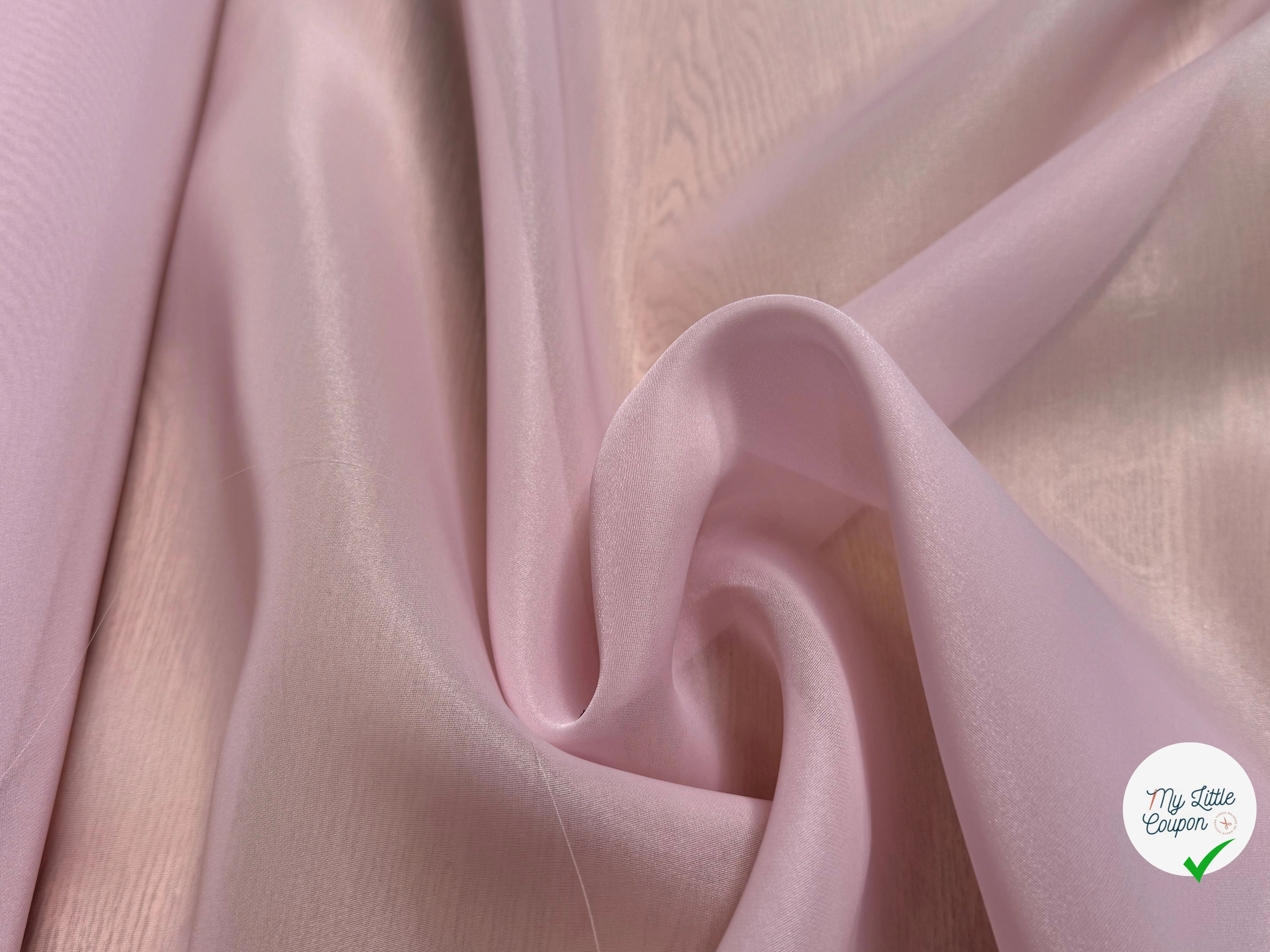 TISSU ORGANZA ROSY - My Little Coupon