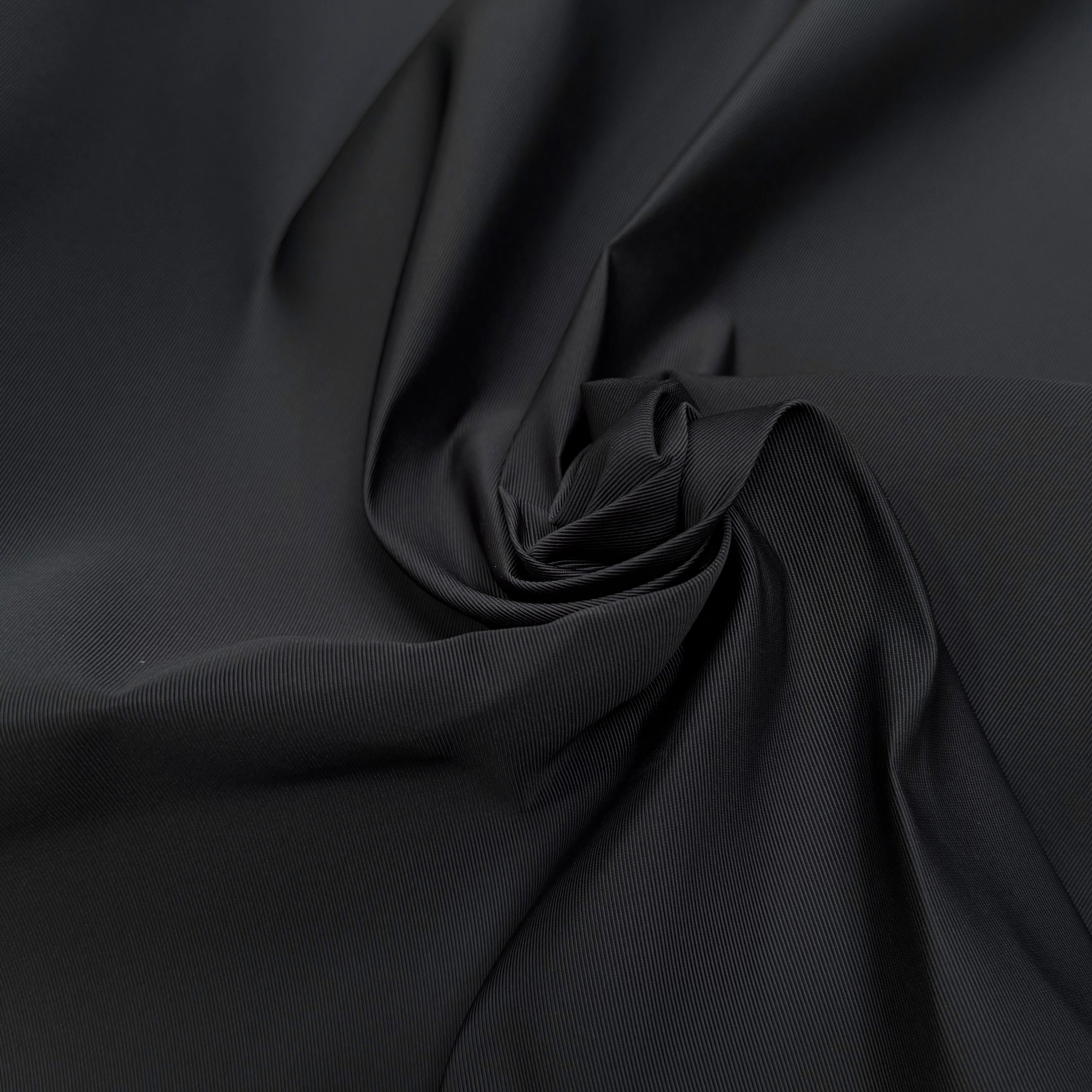 TISSU OTTOMAN NOIR ARDOISE CRAQUANT - My Little Coupon