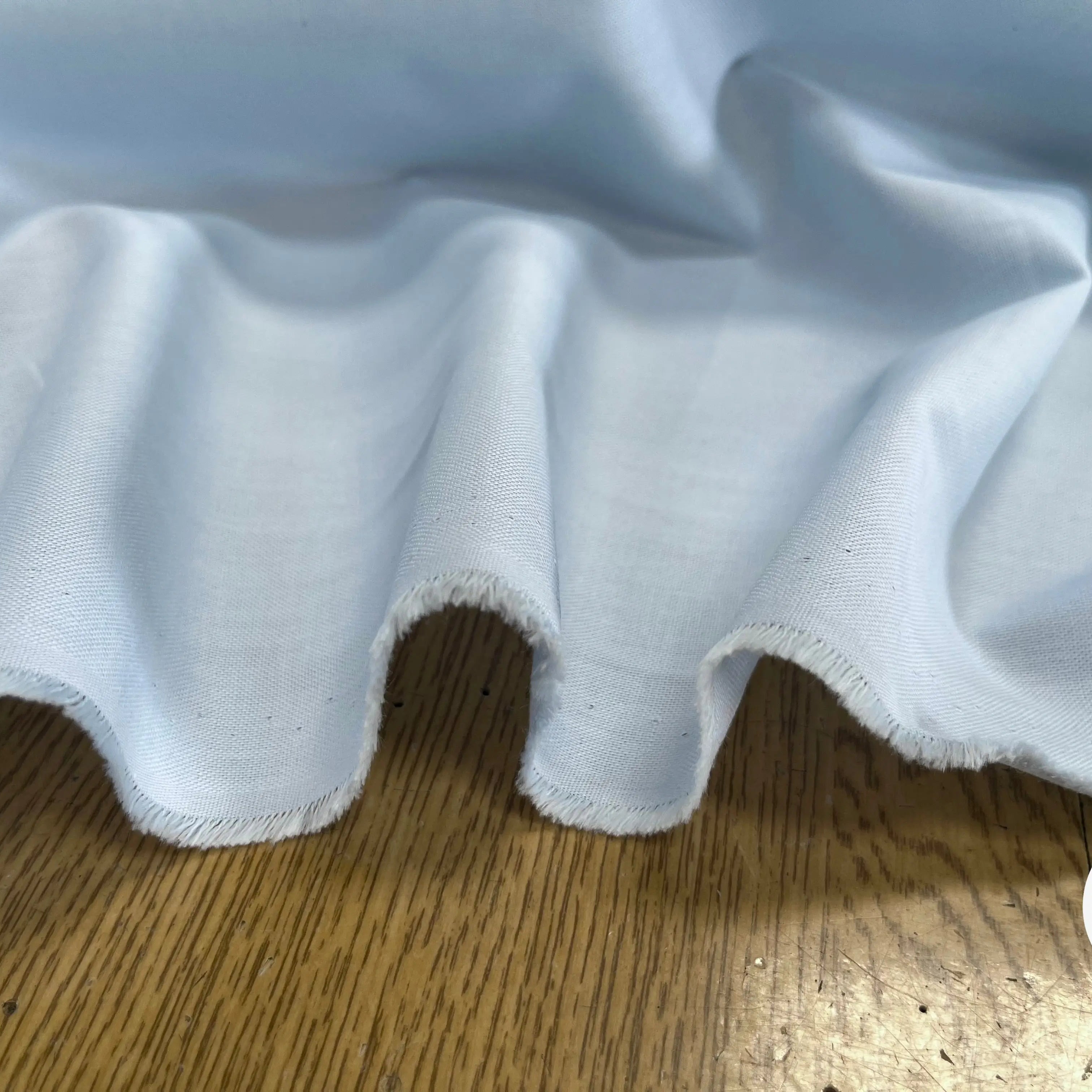 TISSU OXFORD UNI BLEU CIEL - My Little Coupon