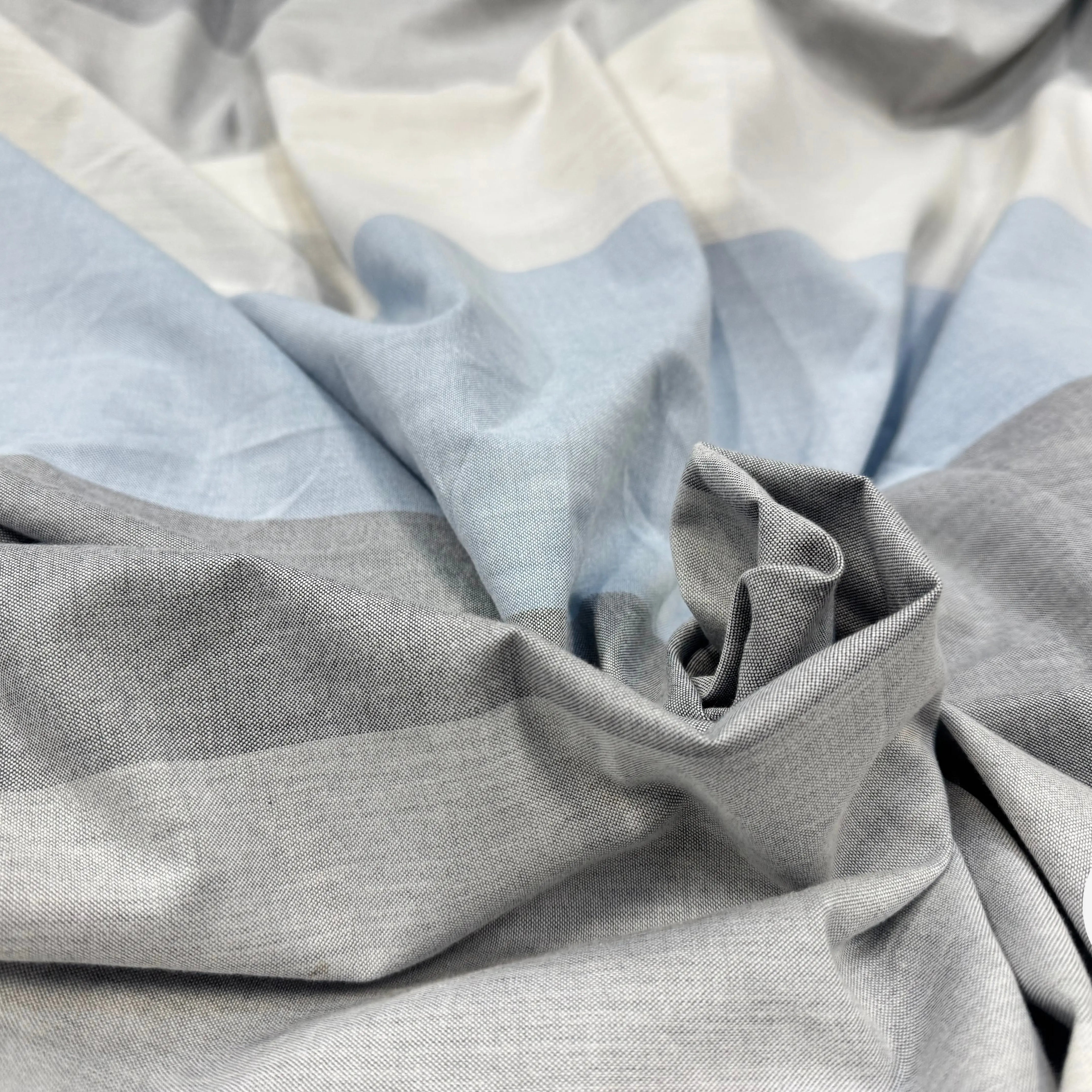 TISSU OXORD RAYURES LARGES - My Little Coupon