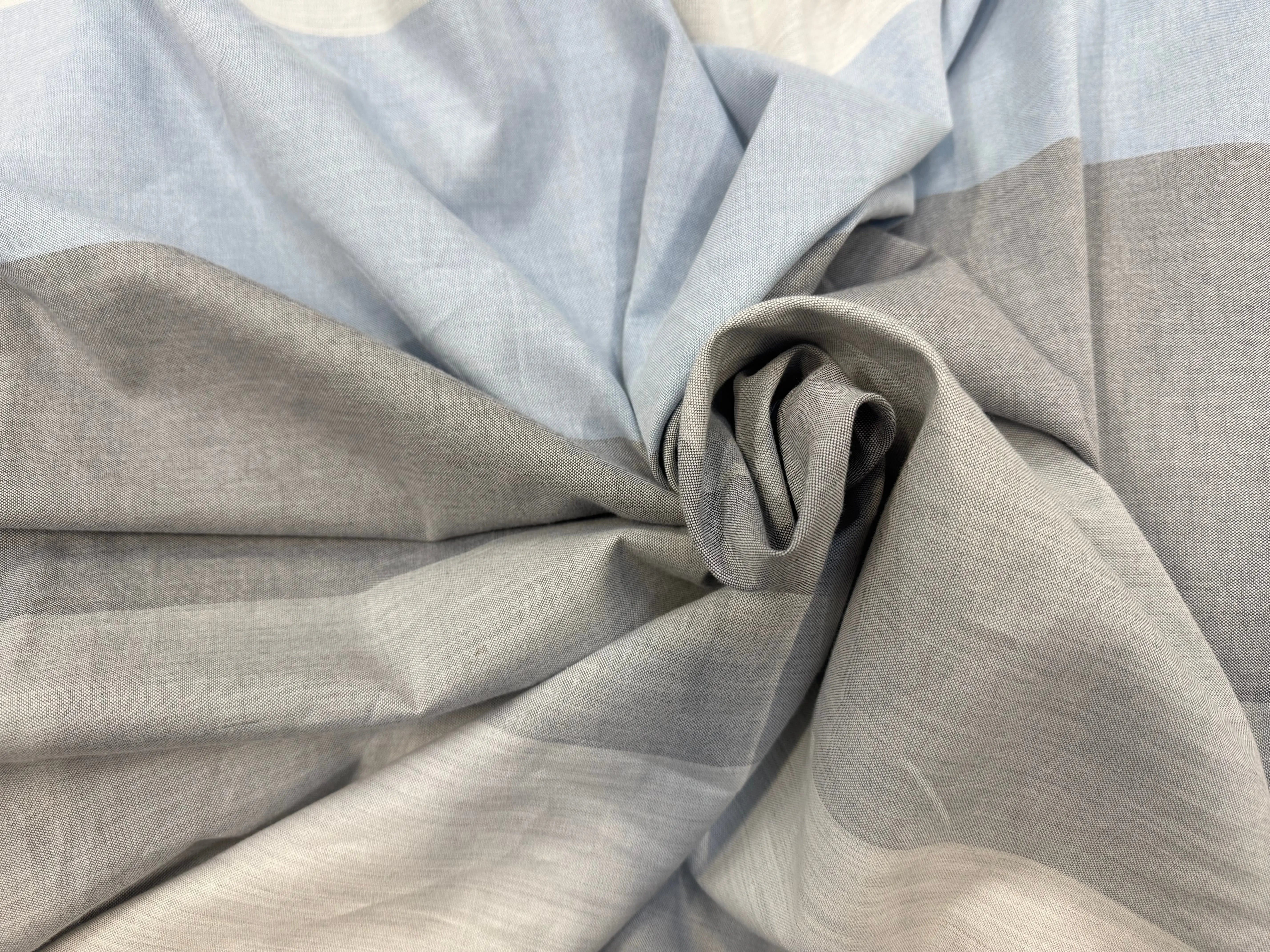 TISSU OXORD RAYURES LARGES - My Little Coupon