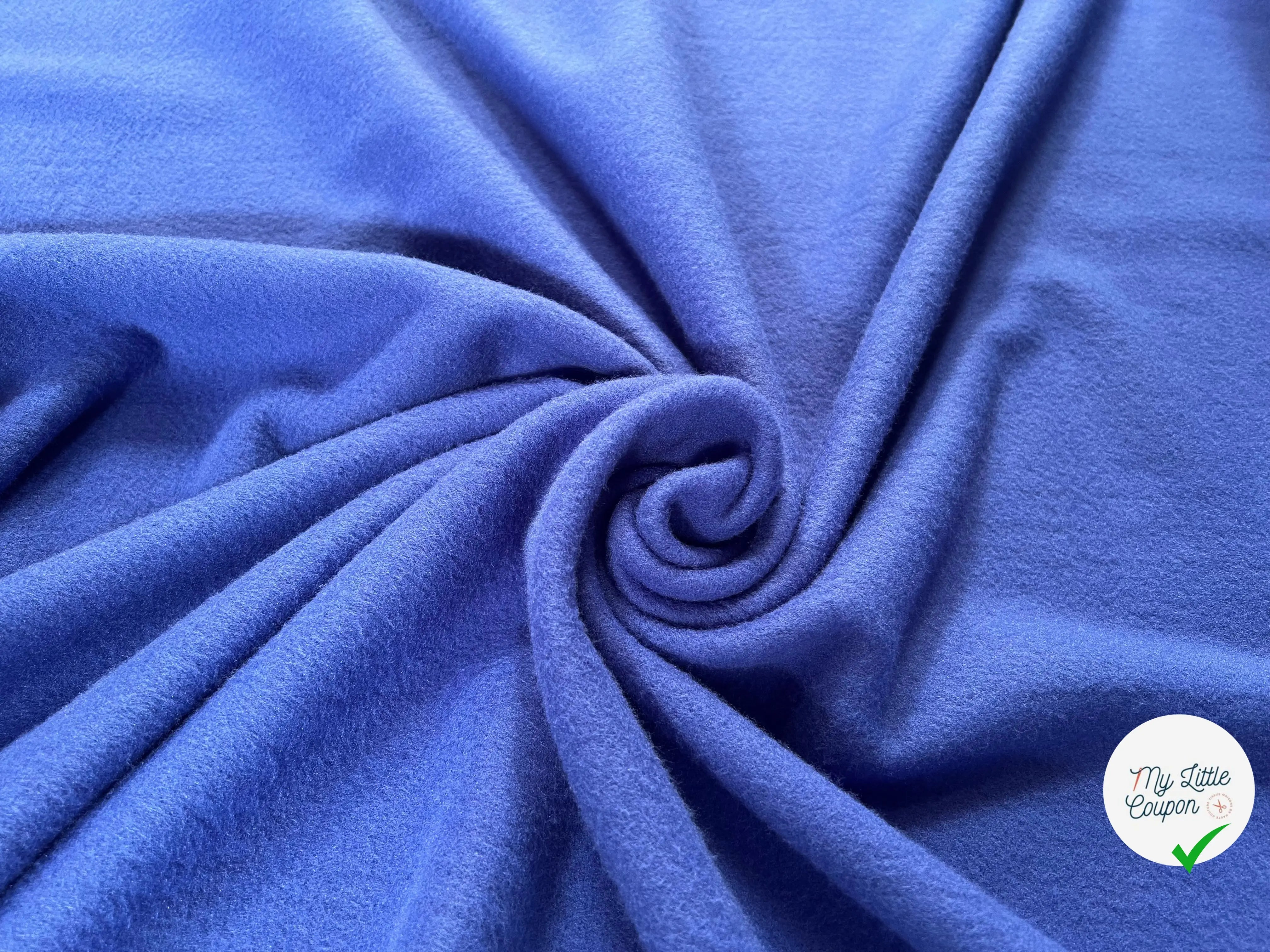 TISSU POLAIRE TOUT DOUX BLEU - My Little Coupon